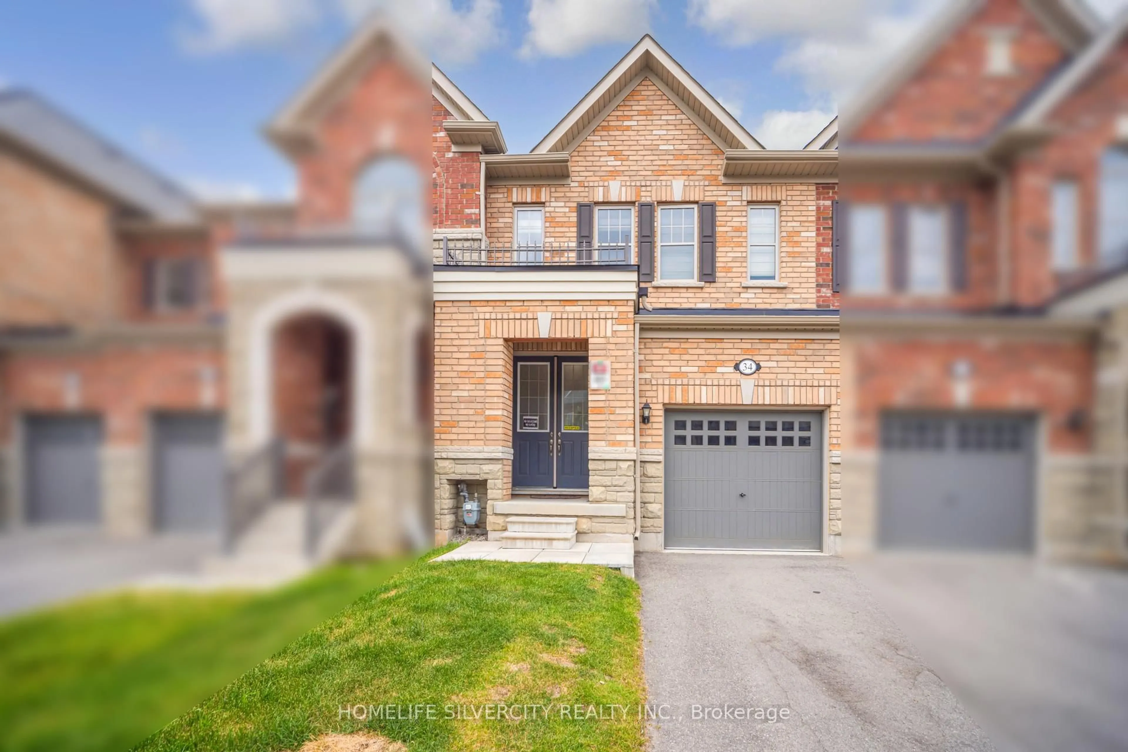 Home with brick exterior material, street for 34 Matterhorn Rd, Brampton Ontario L7A 5A4