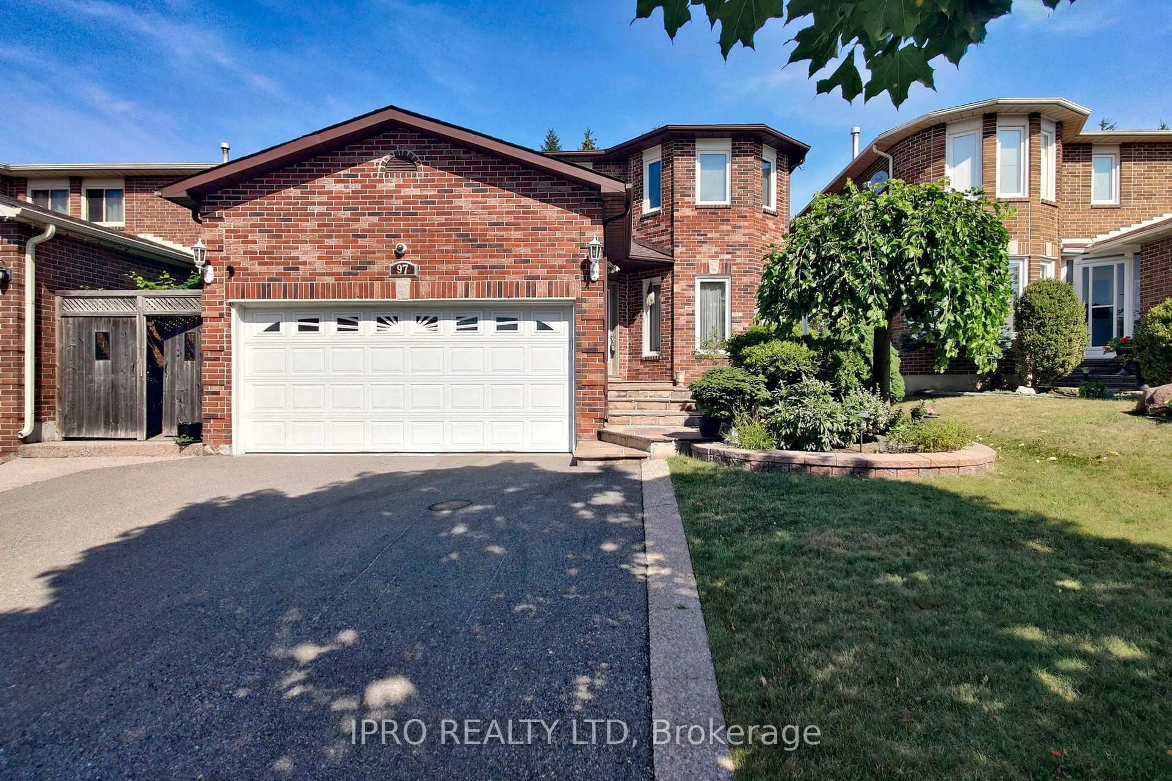 Home with brick exterior material, street for 97 Castlehill Rd, Brampton Ontario L6X 4C3