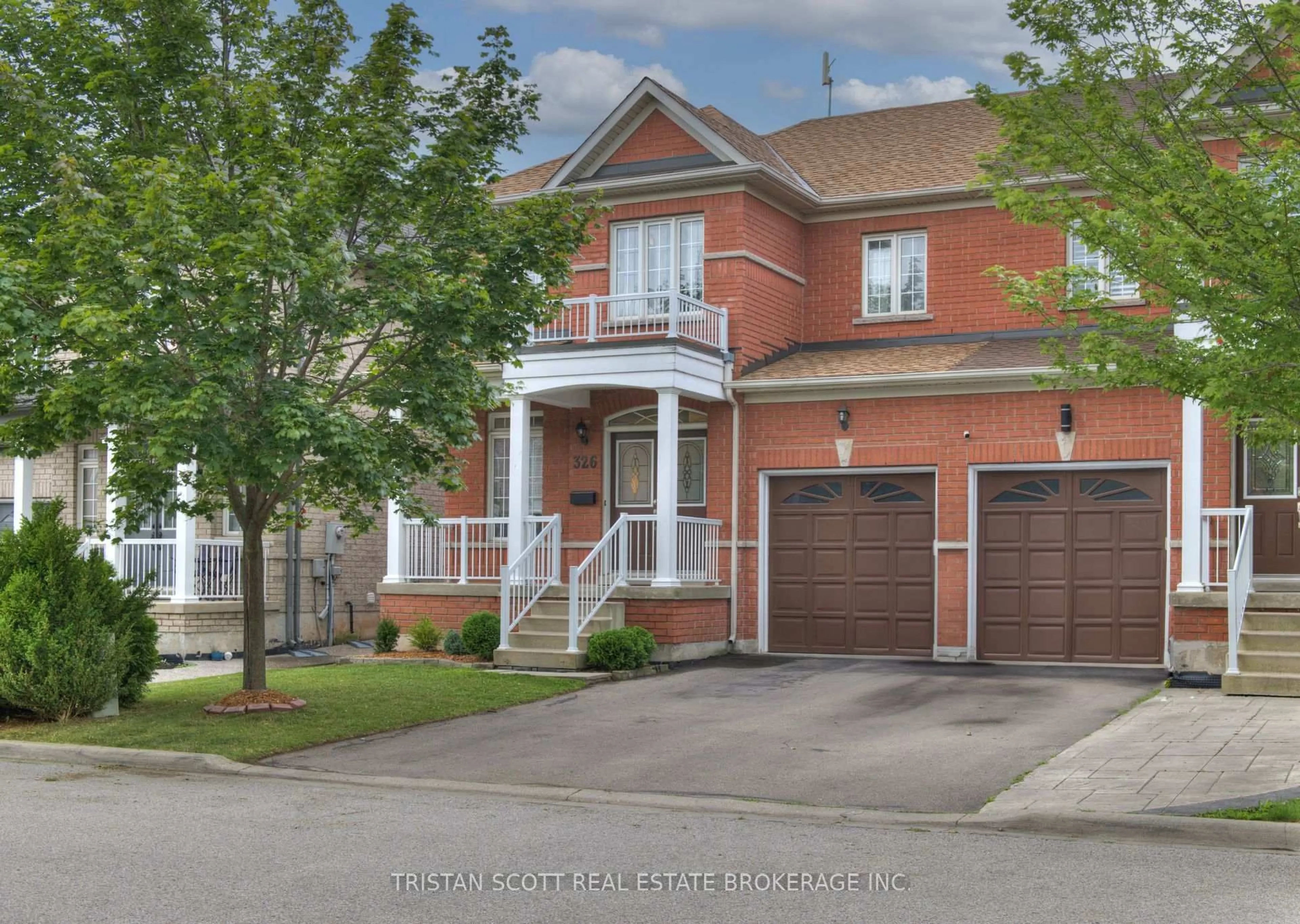 Home with brick exterior material, street for 326 Racey Tr, Milton Ontario L9T 0B2