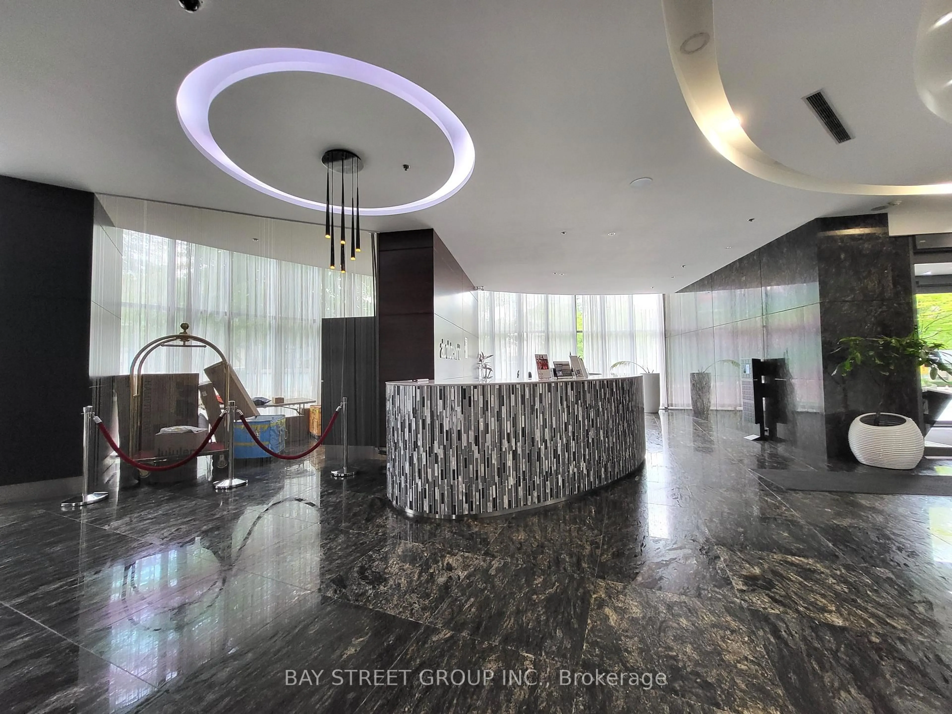Lobby for 50 Absolute Ave #3608, Mississauga Ontario L4Z 0A8