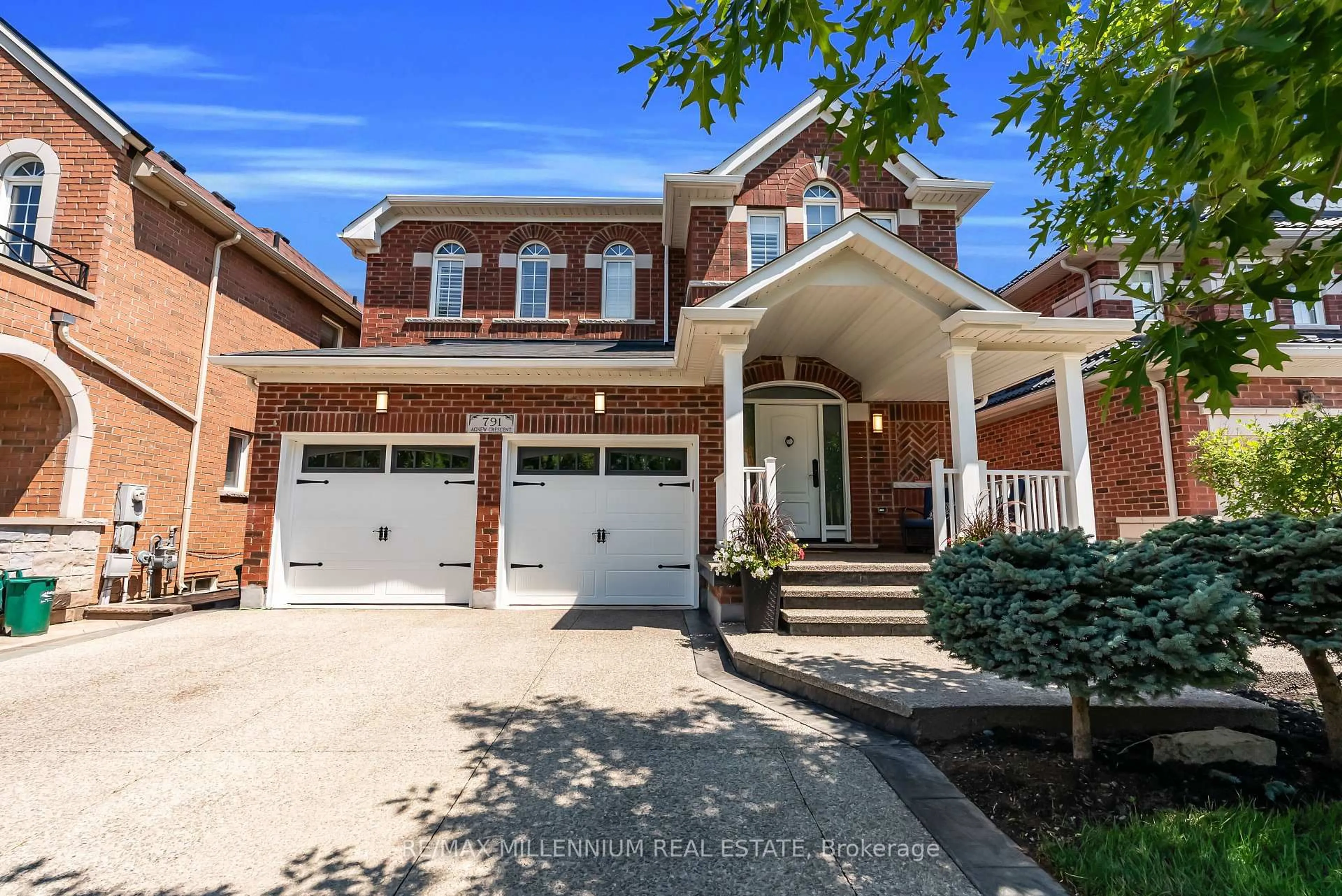 Home with brick exterior material, street for 791 Agnew Cres, Milton Ontario L9T 8M5