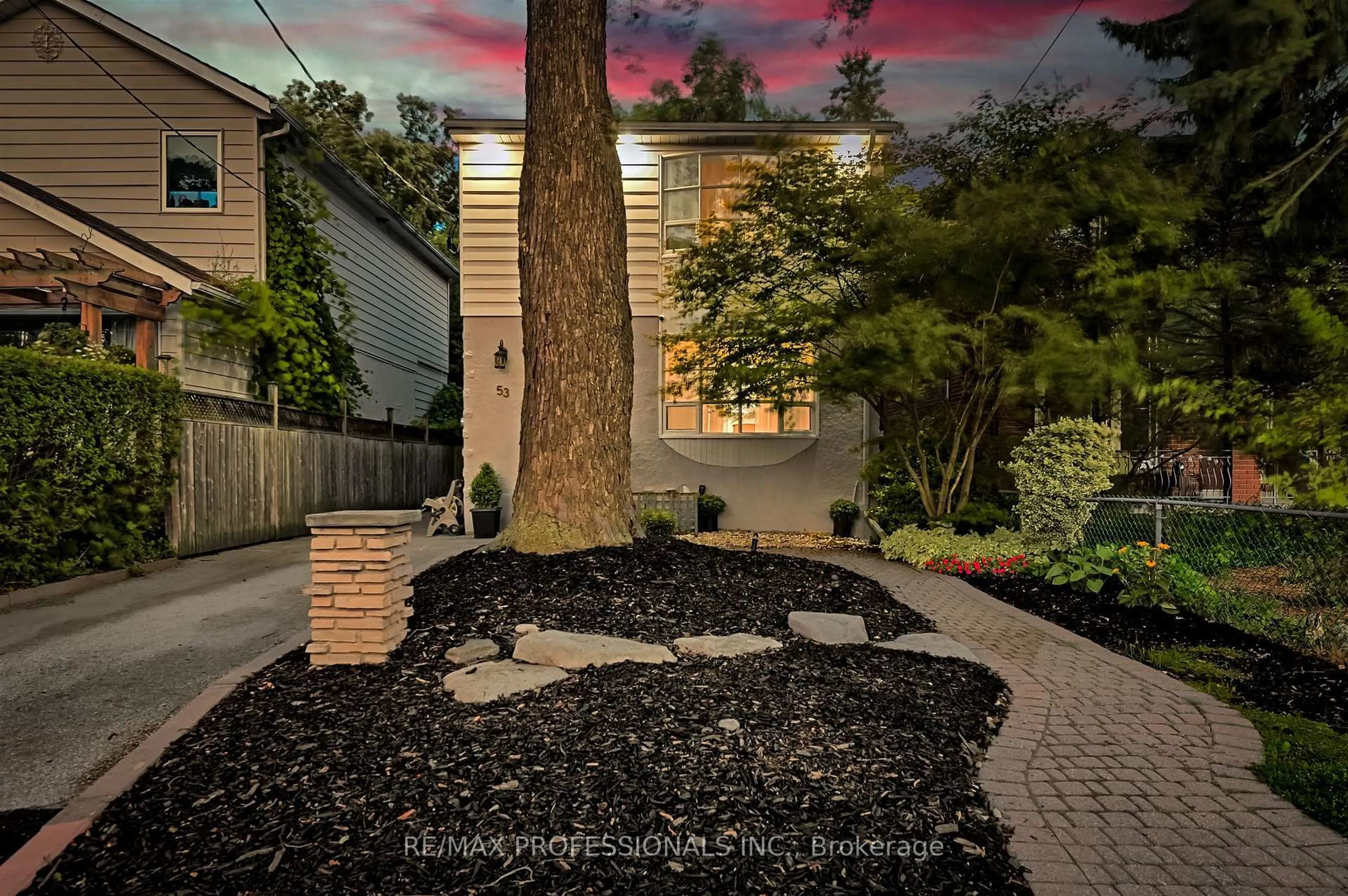 Patio, street for 53 Tilden Cres, Toronto Ontario M9P 1V8