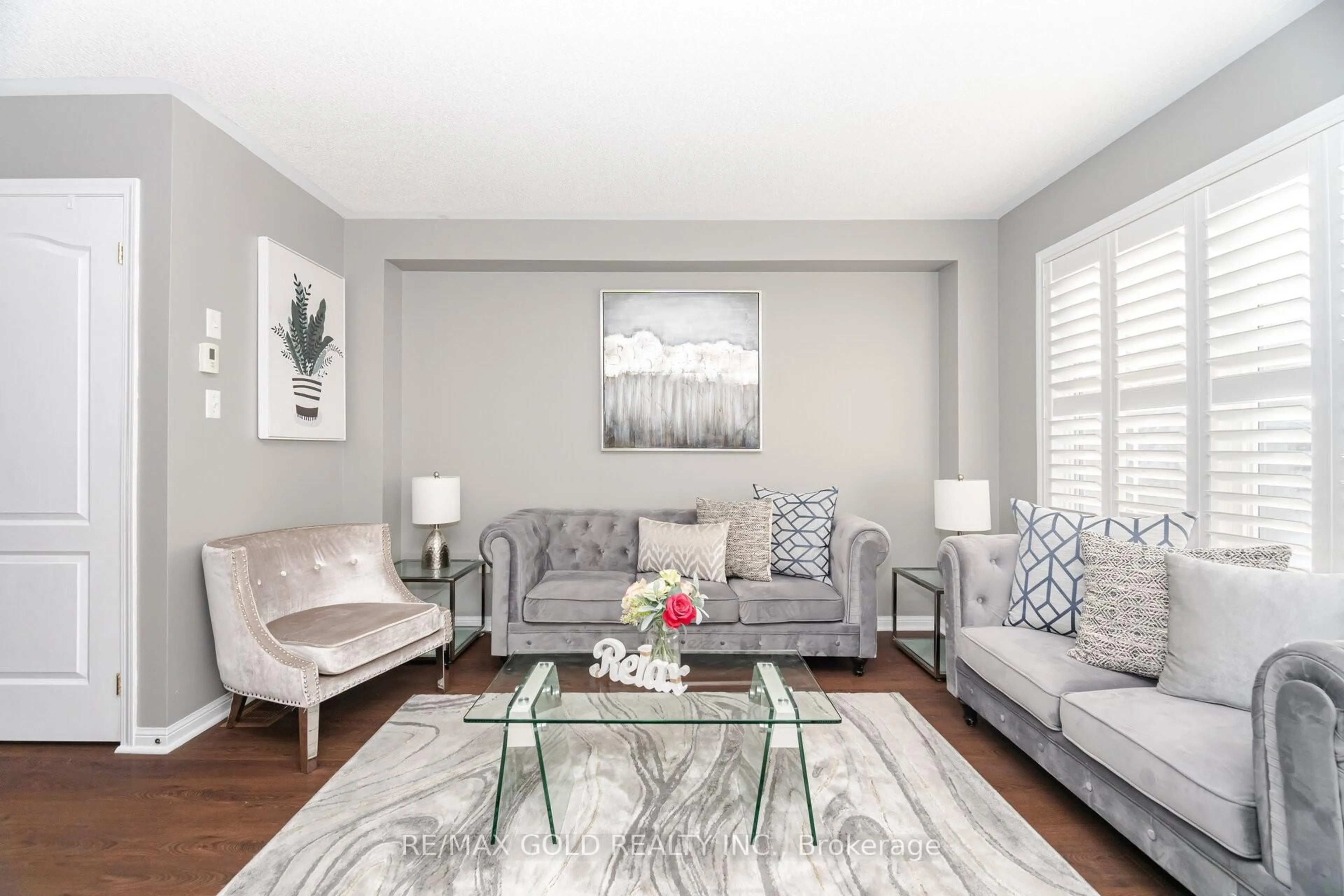 Living room with furniture, unknown for 6 Rouge St, Brampton Ontario L6P 3H8