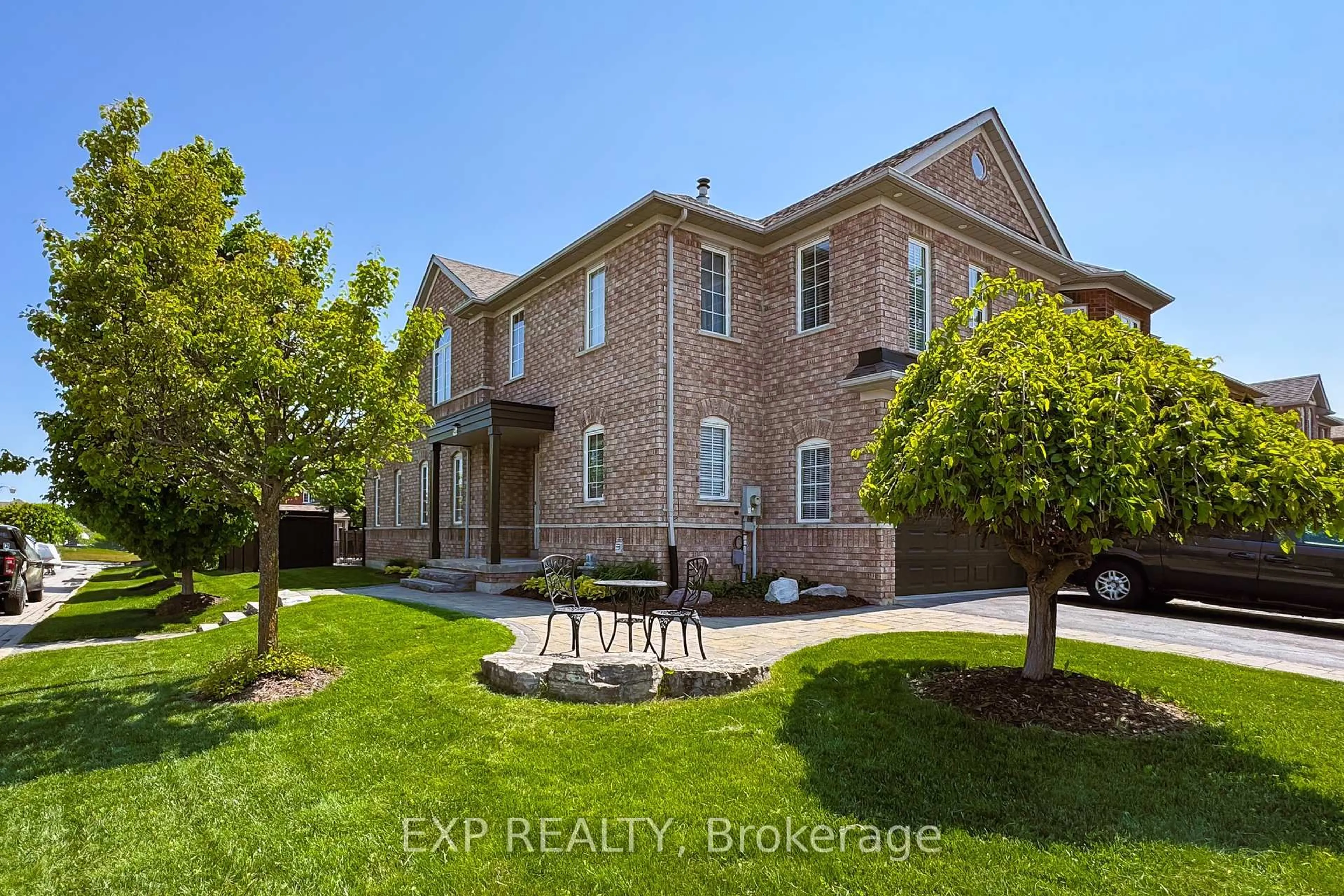 Home with brick exterior material, building for 46 Emily Carr Cres, Caledon Ontario L7E 2K9