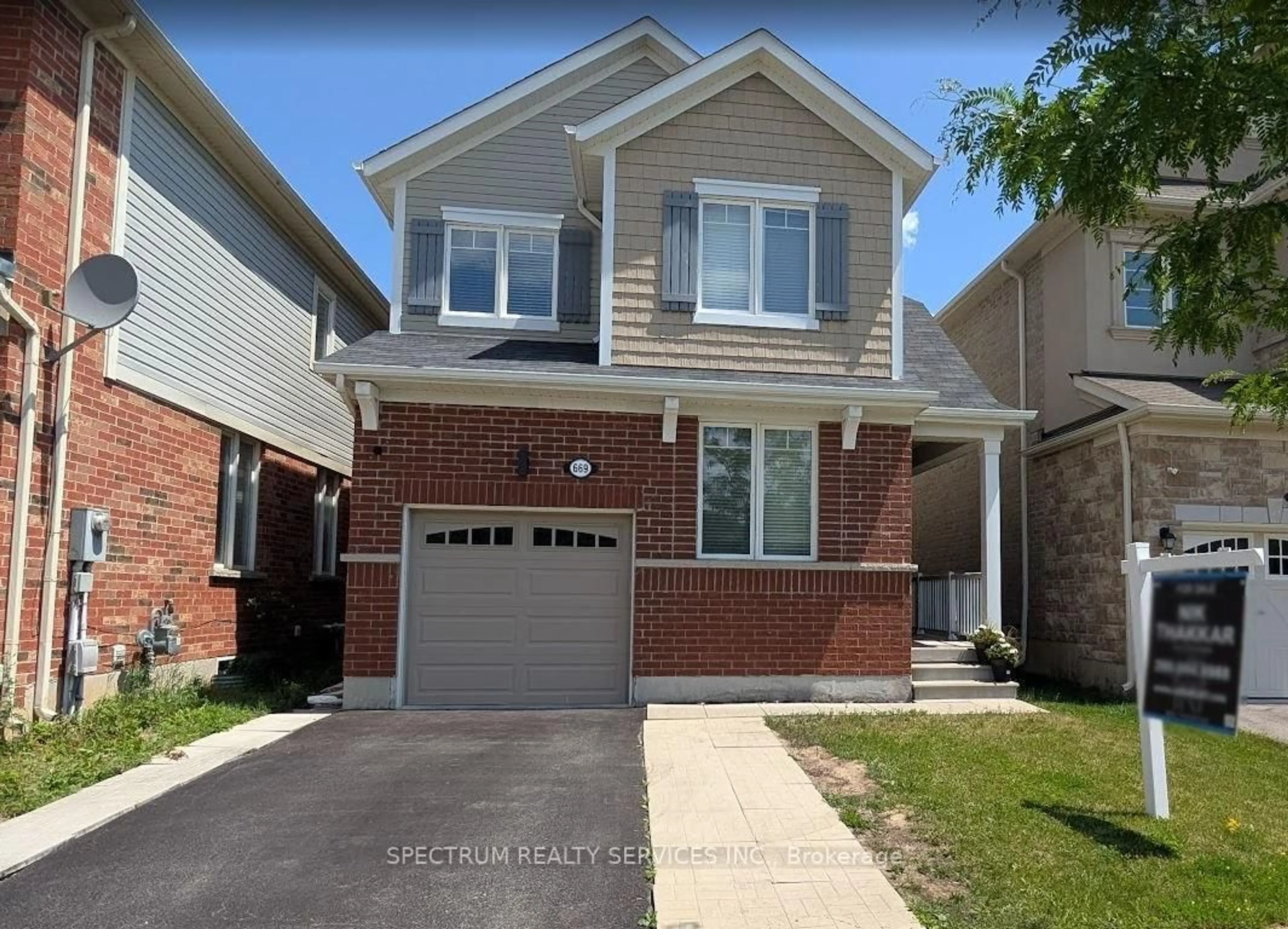 Home with brick exterior material, street for 669 Gibson Cres, Milton Ontario L9T 8Z6