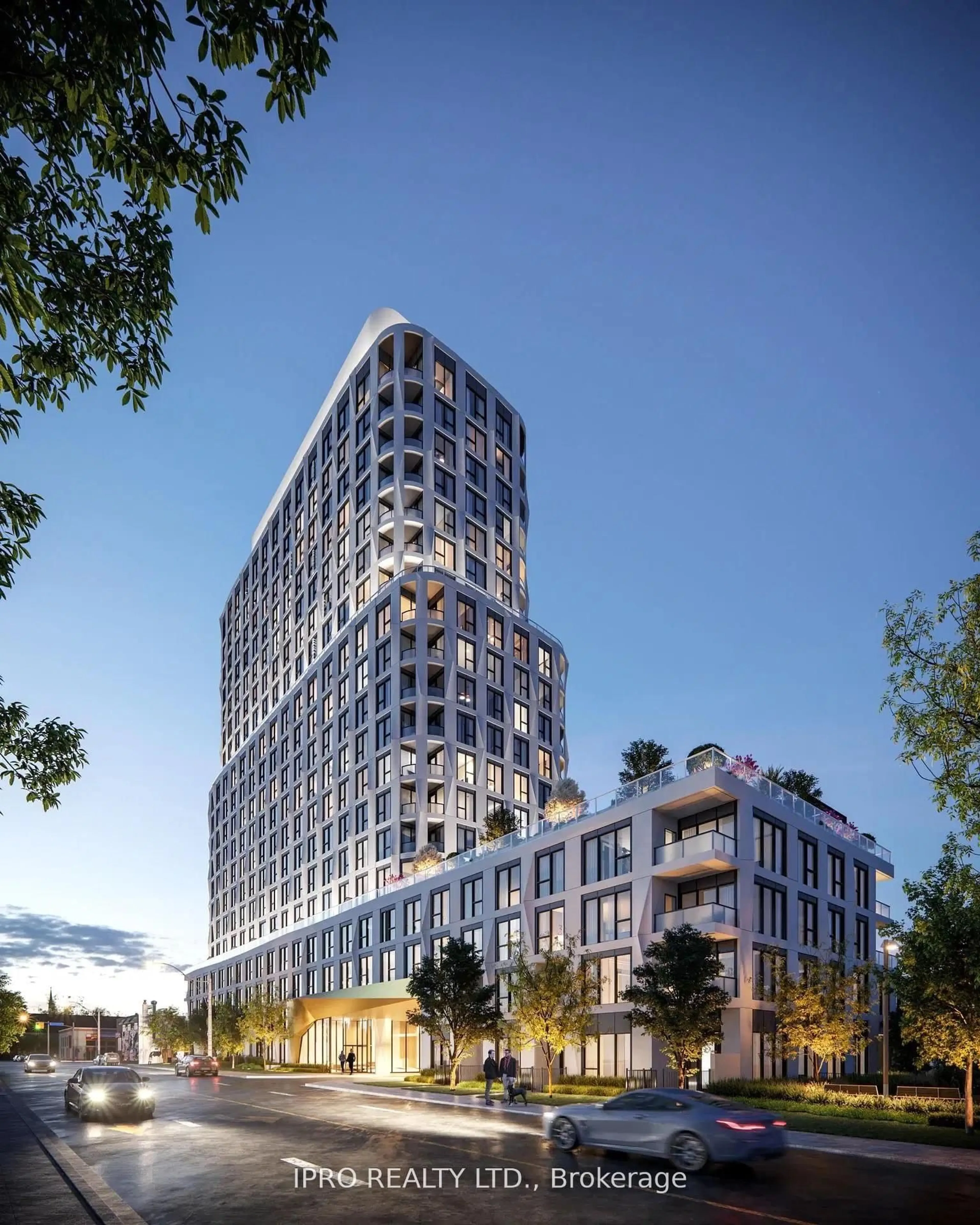Indoor foyer for 25 Cordova Ave #606, Toronto Ontario M9A 1B2