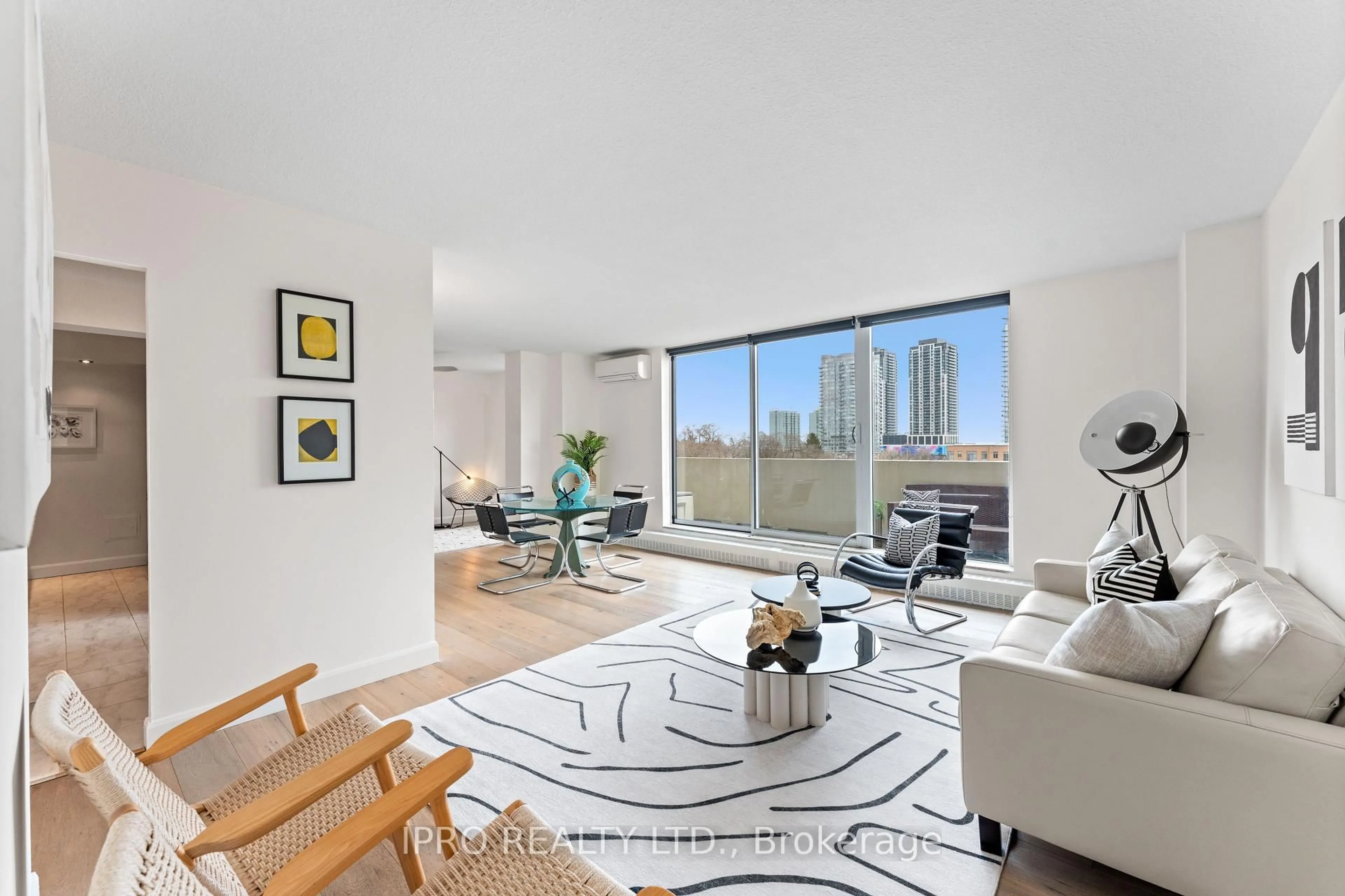 Living room with furniture, unknown for 60 Southport St #414, Toronto Ontario M6S 3N4
