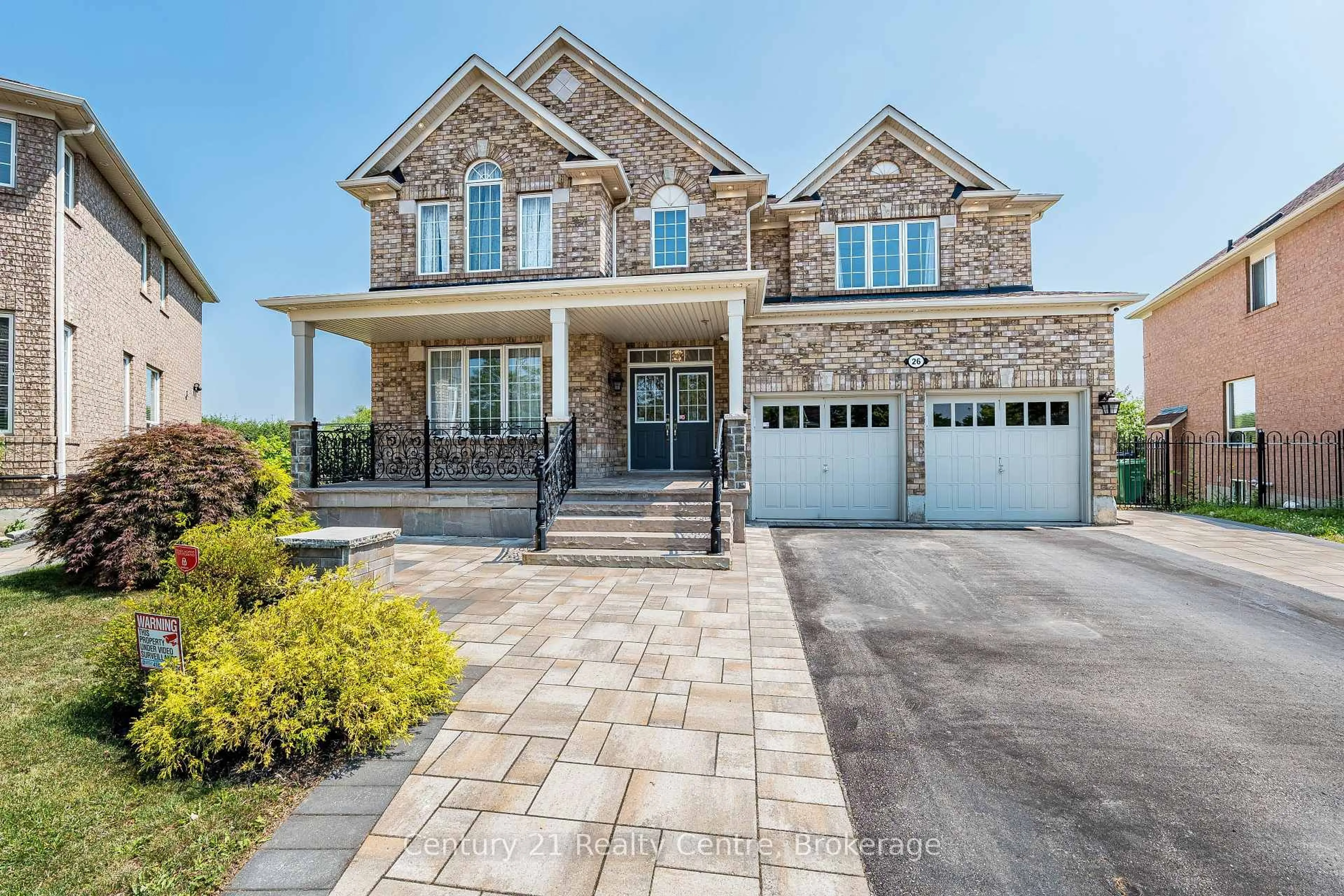 Home with brick exterior material, street for 26 Catchfly Cres, Brampton Ontario L6P 2H8