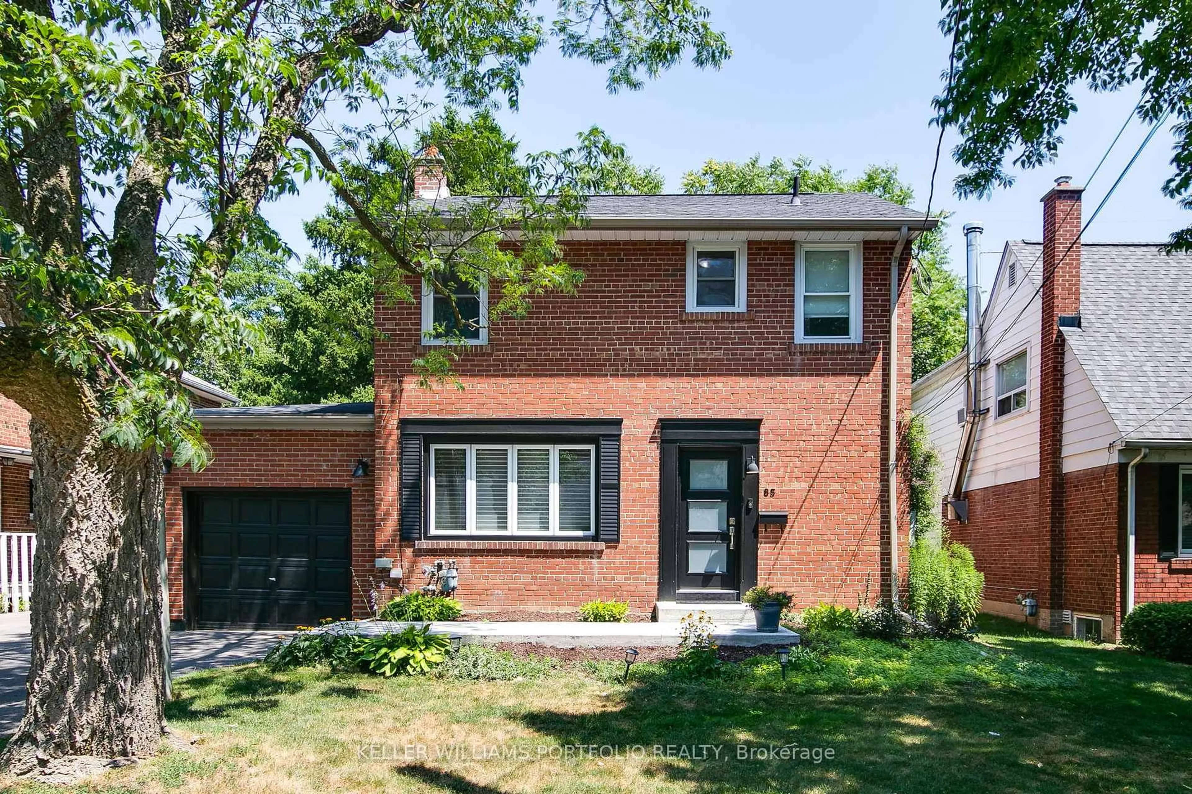 Home with brick exterior material, street for 85 Ashbourne Dr, Toronto Ontario M9B 4H6