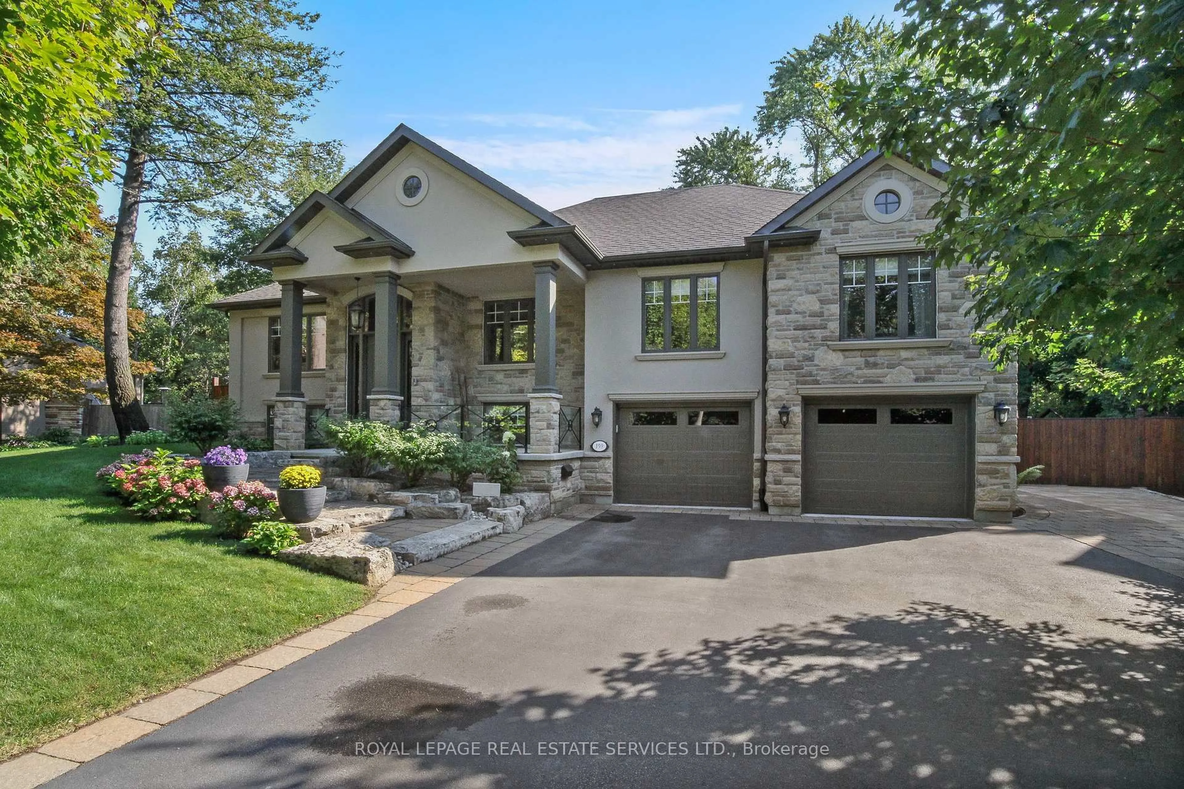 Home with brick exterior material, street for 159 Viewbank Cres, Oakville Ontario L6L 1R3