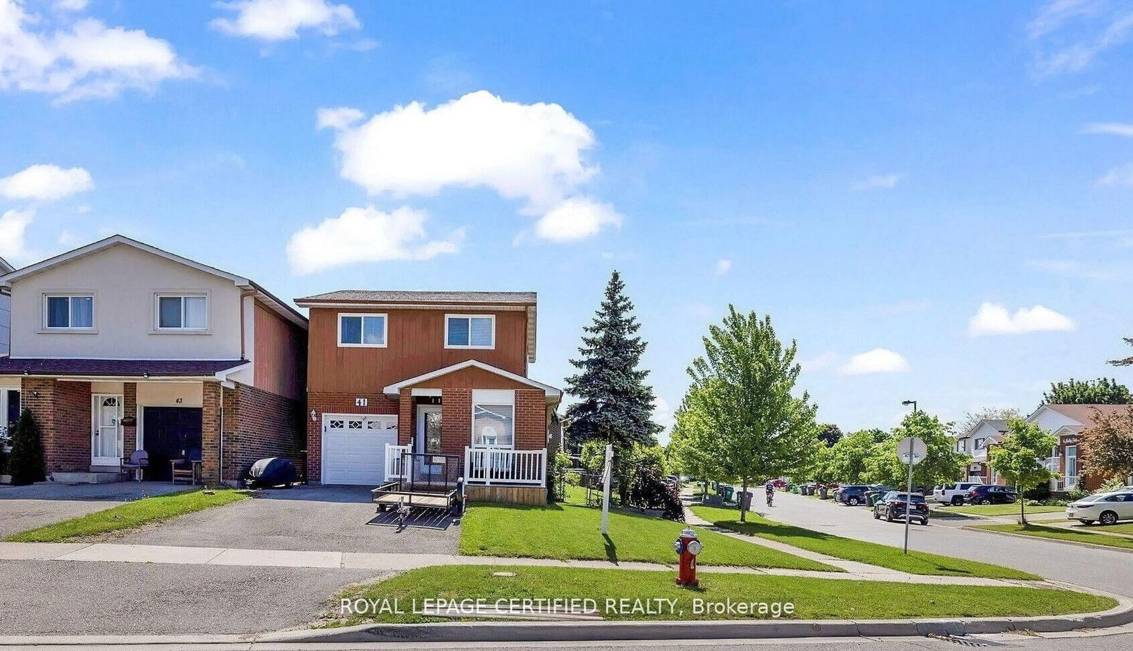 Home with brick exterior material, street for 41 Winterfold Dr, Brampton Ontario L6V 3S8