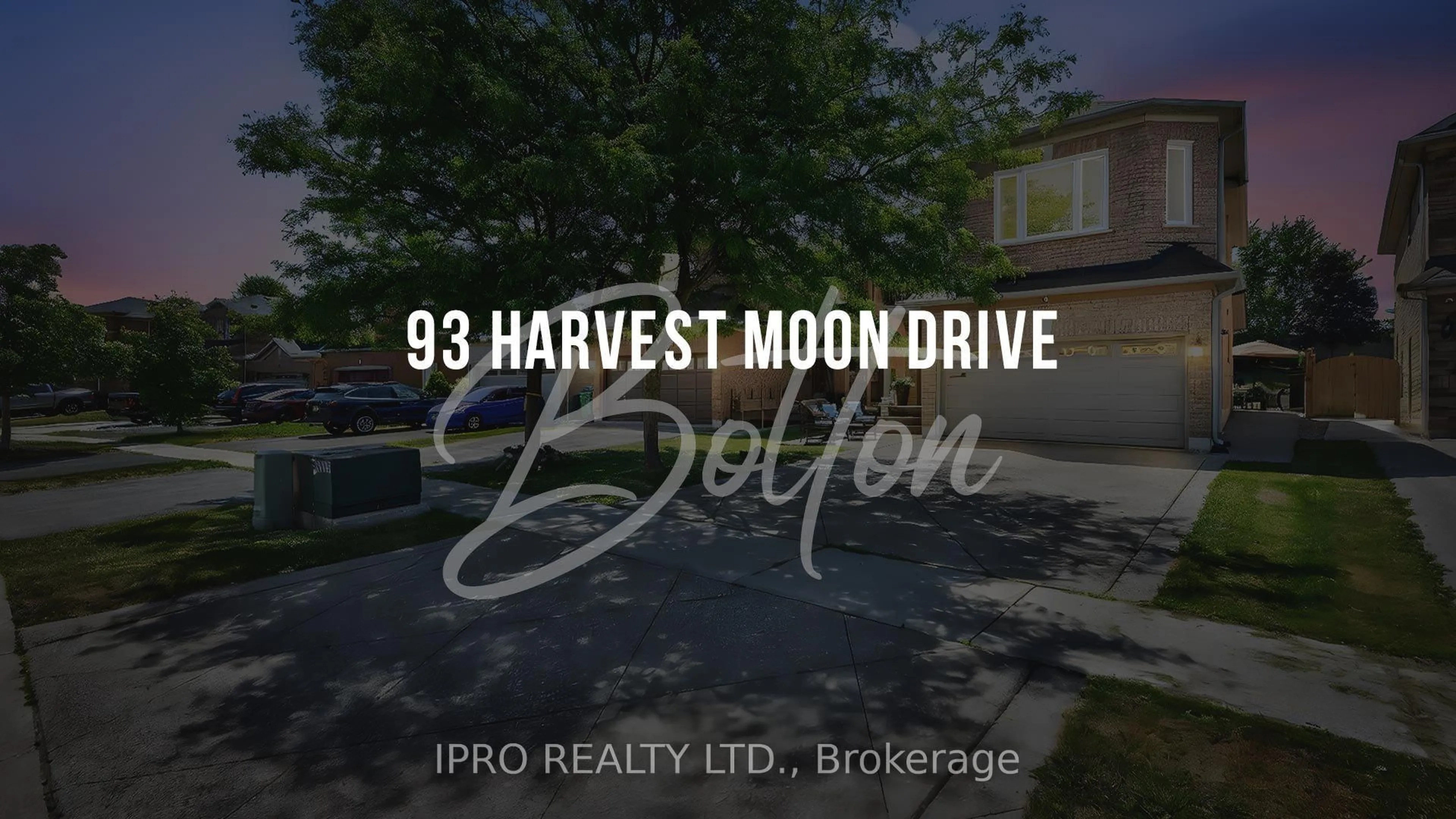 Unknown for 93 Harvest Moon Dr, Caledon Ontario L7E 2K8