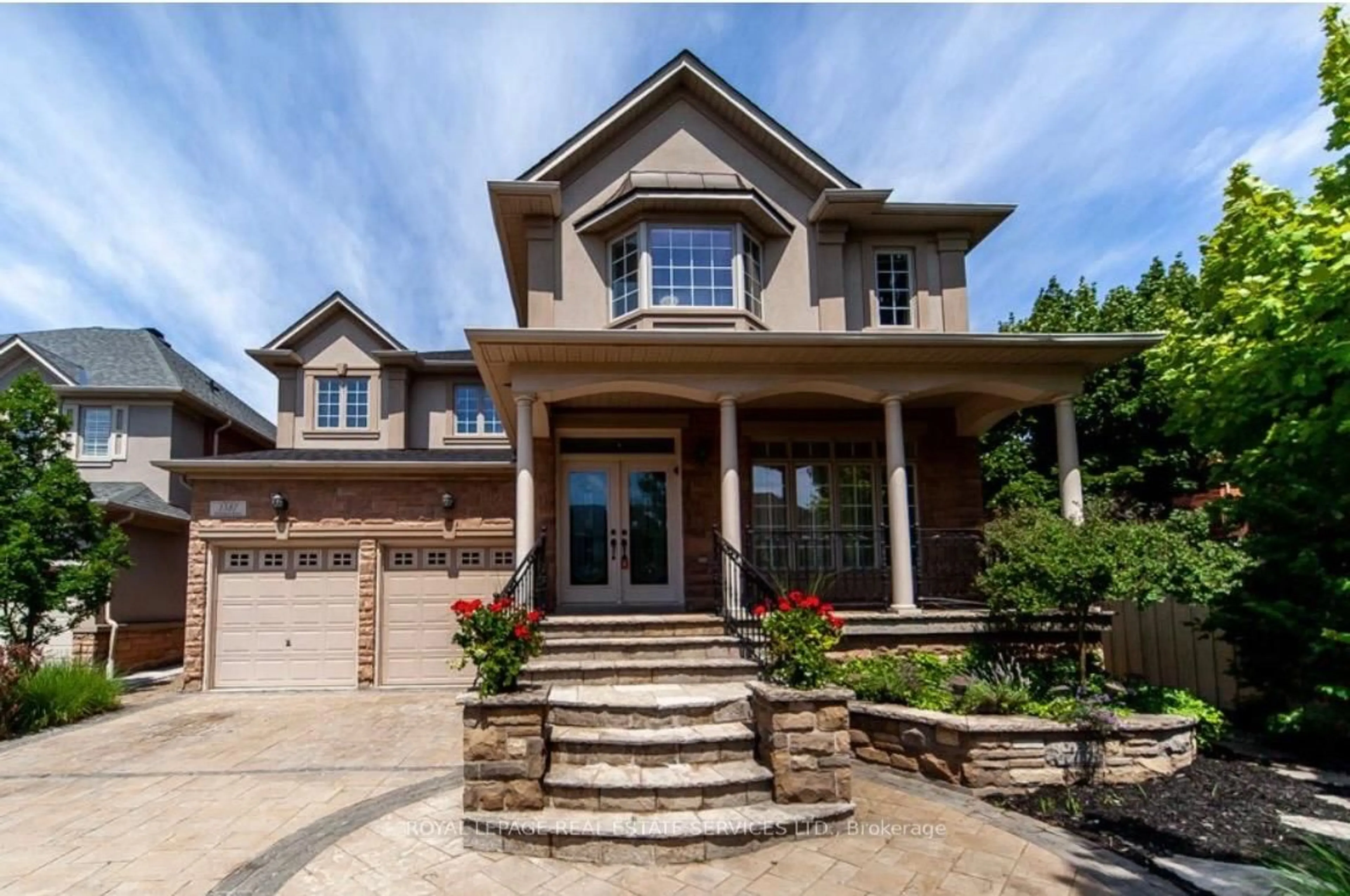 Home with brick exterior material, street for 1387 Ferncrest Rd, Oakville Ontario L6H 7W2