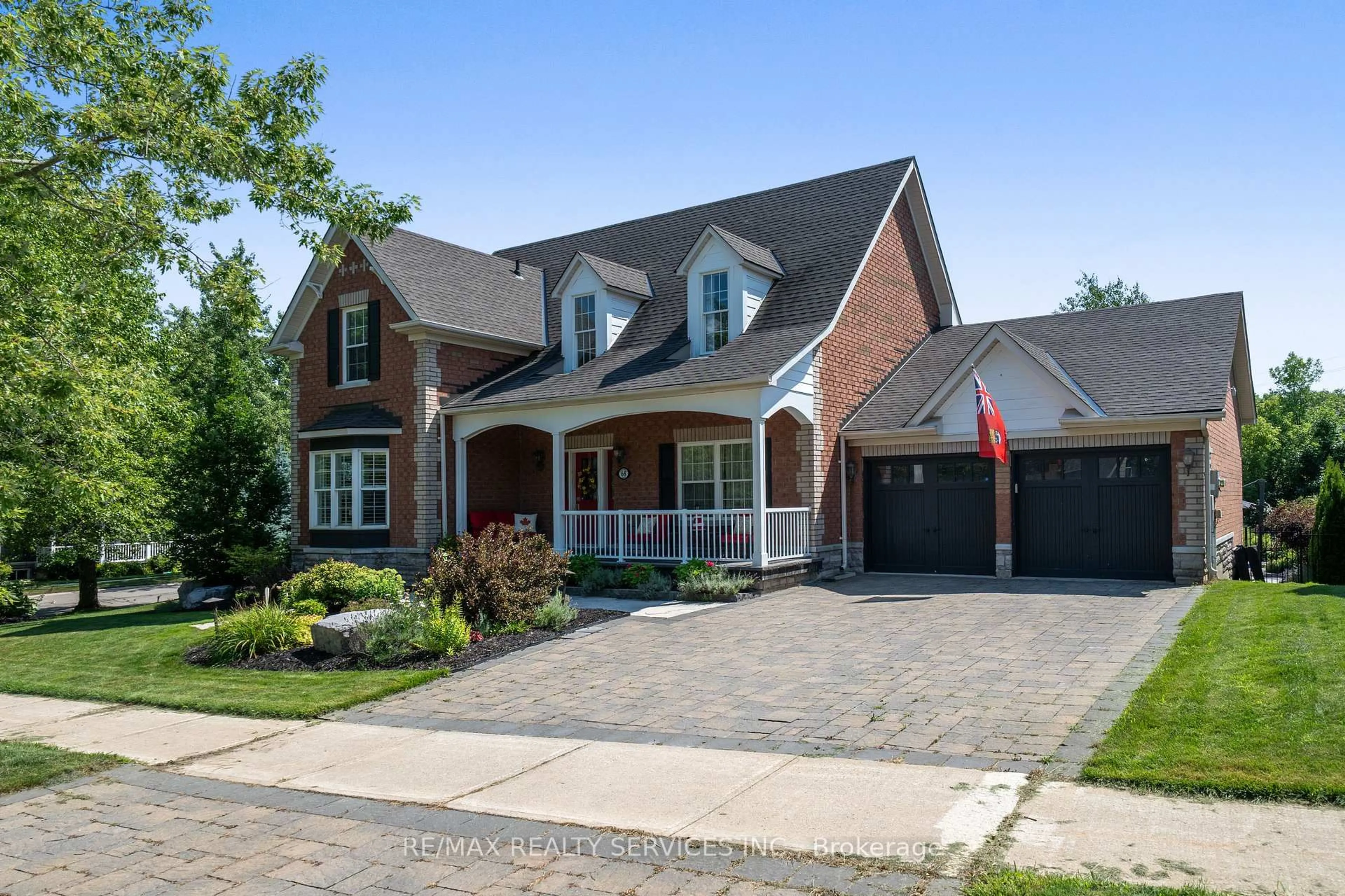 Home with brick exterior material, street for 68 North Riverdale Dr, Caledon Ontario L7C 3K3