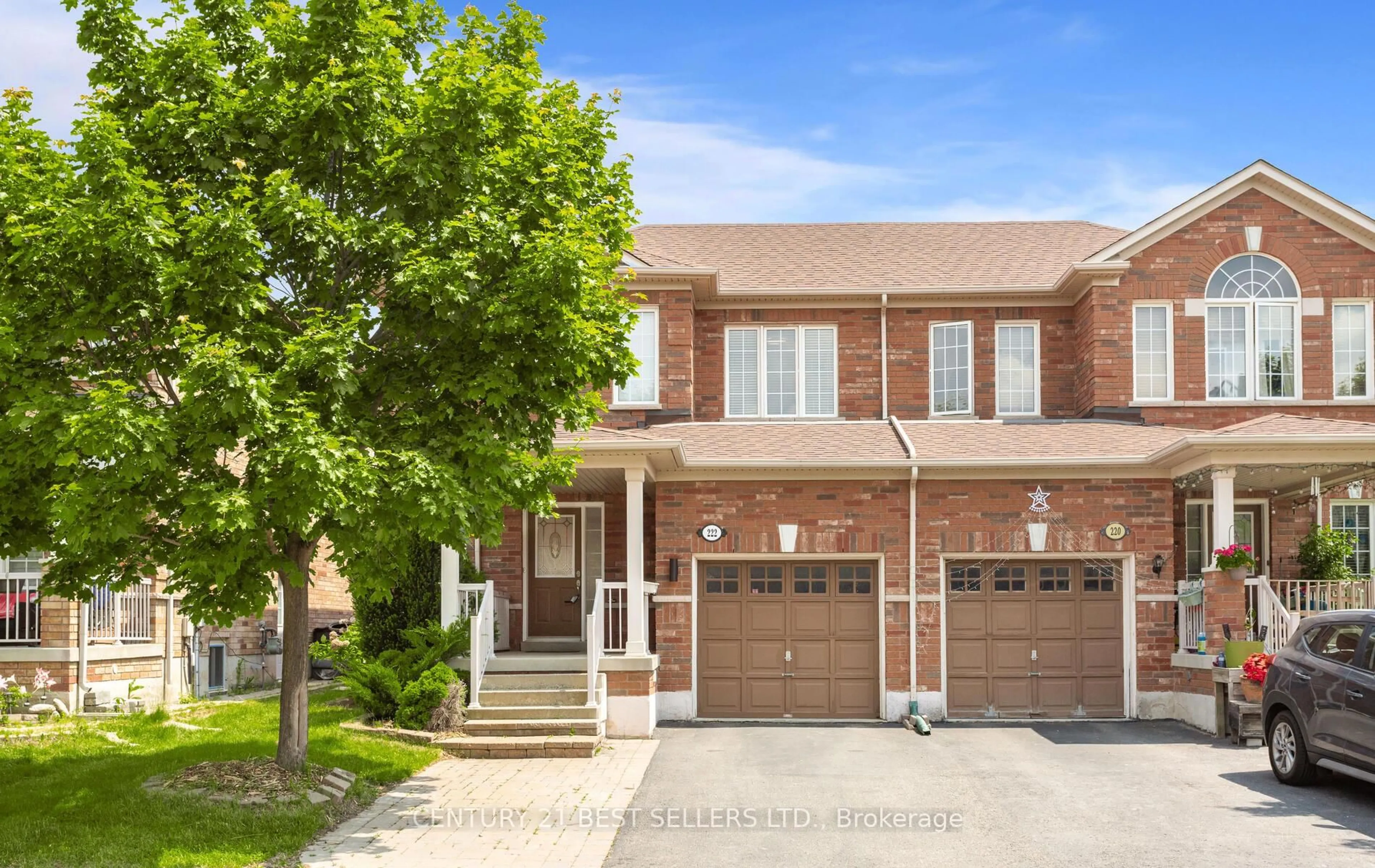 Home with brick exterior material, street for 222 Andrews Tr, Milton Ontario L9T 6S7