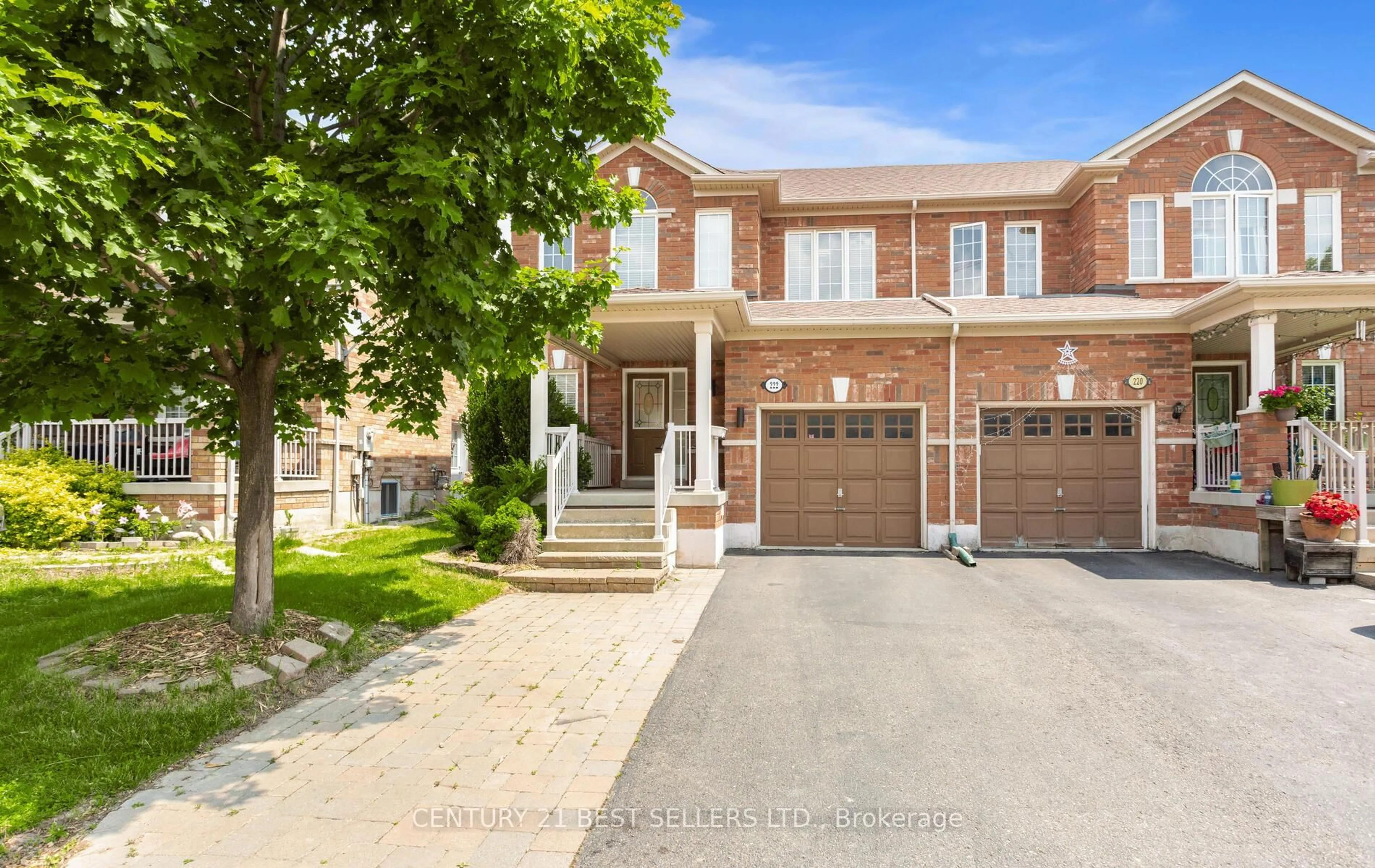 Home with brick exterior material, street for 222 Andrews Tr, Milton Ontario L9T 6S7