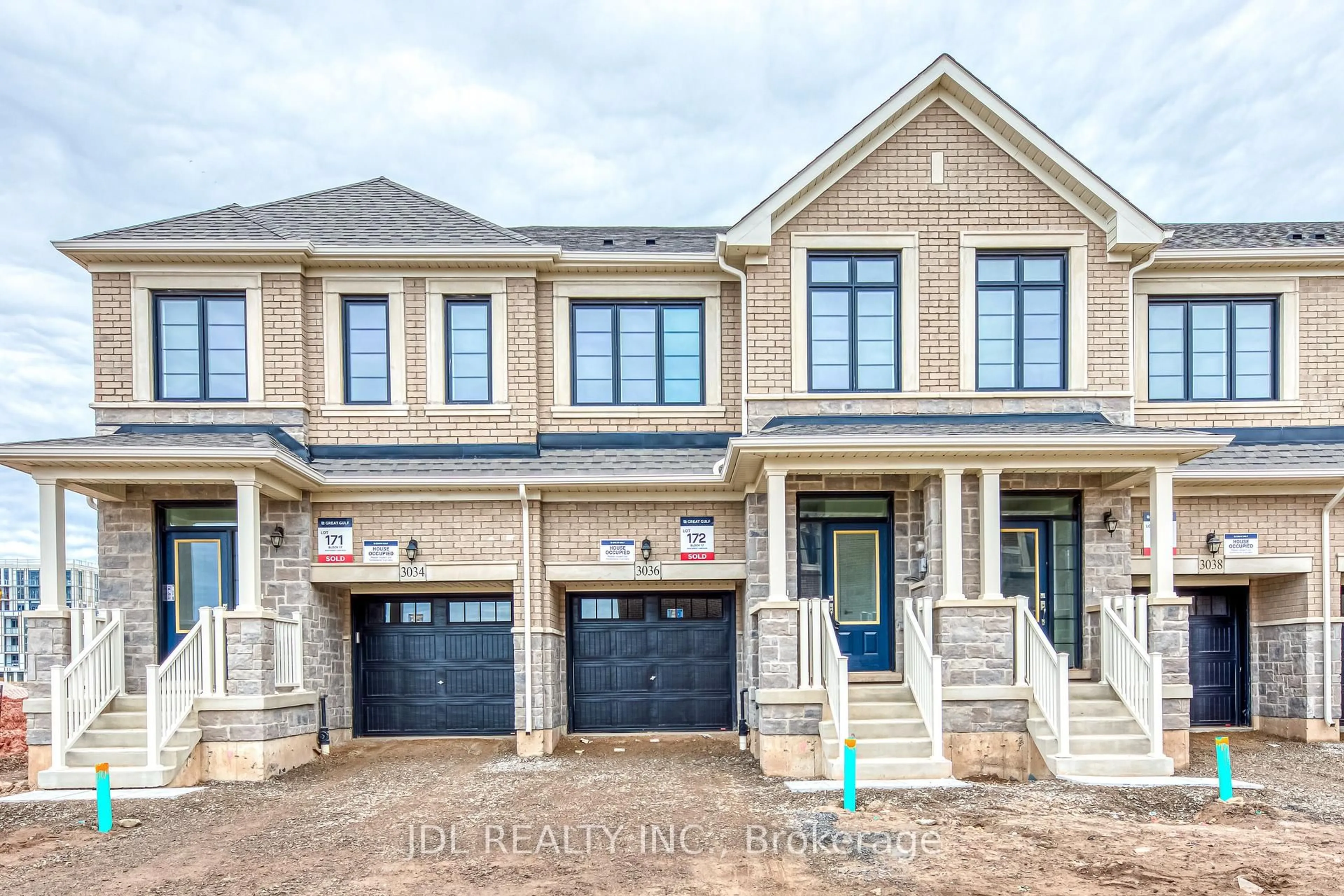 Home with brick exterior material, street for 3036 Robert Lamb Blvd, Oakville Ontario L6H 7H5