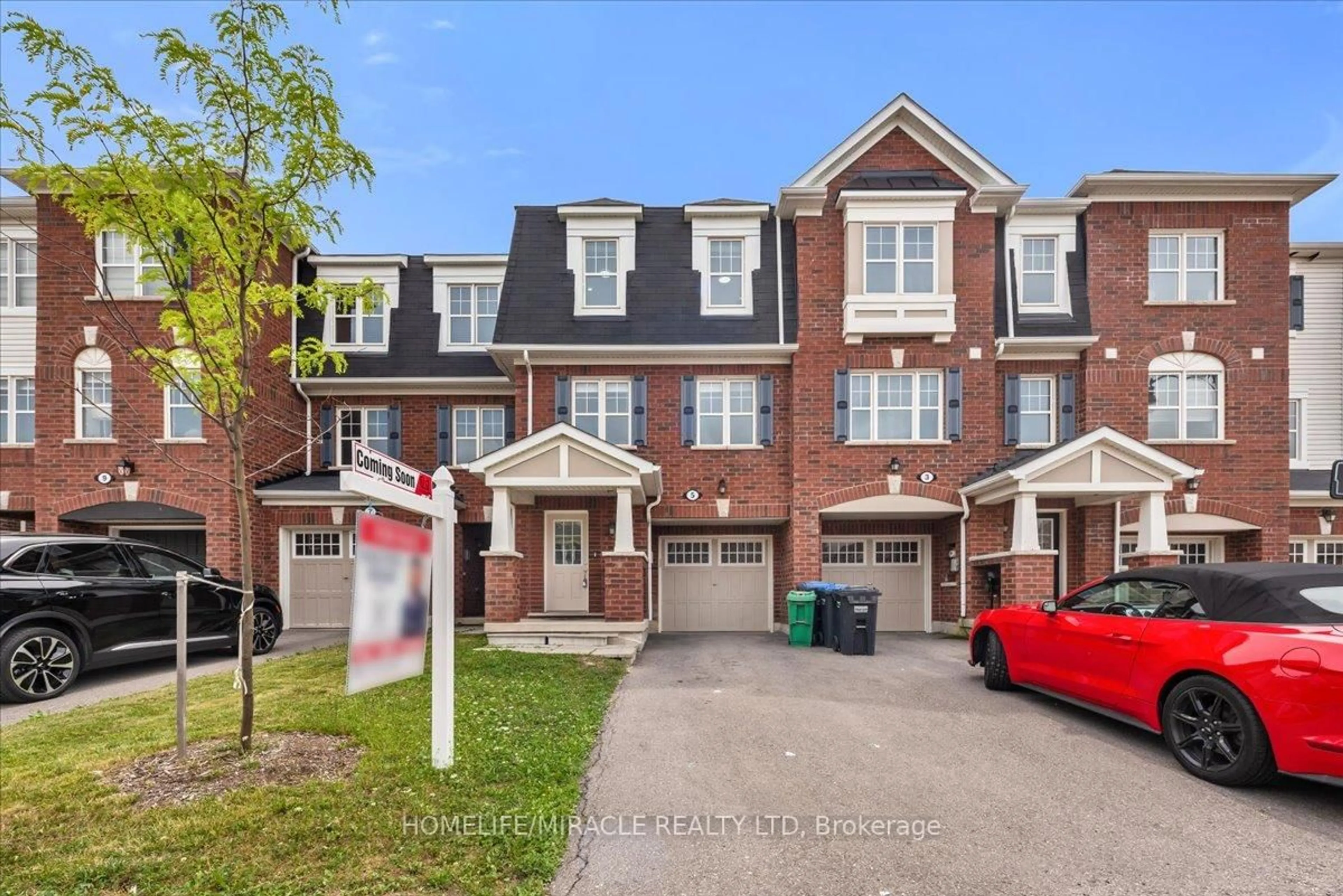 Home with brick exterior material, street for 5 Stewardship Rd, Brampton Ontario L7A 4W5