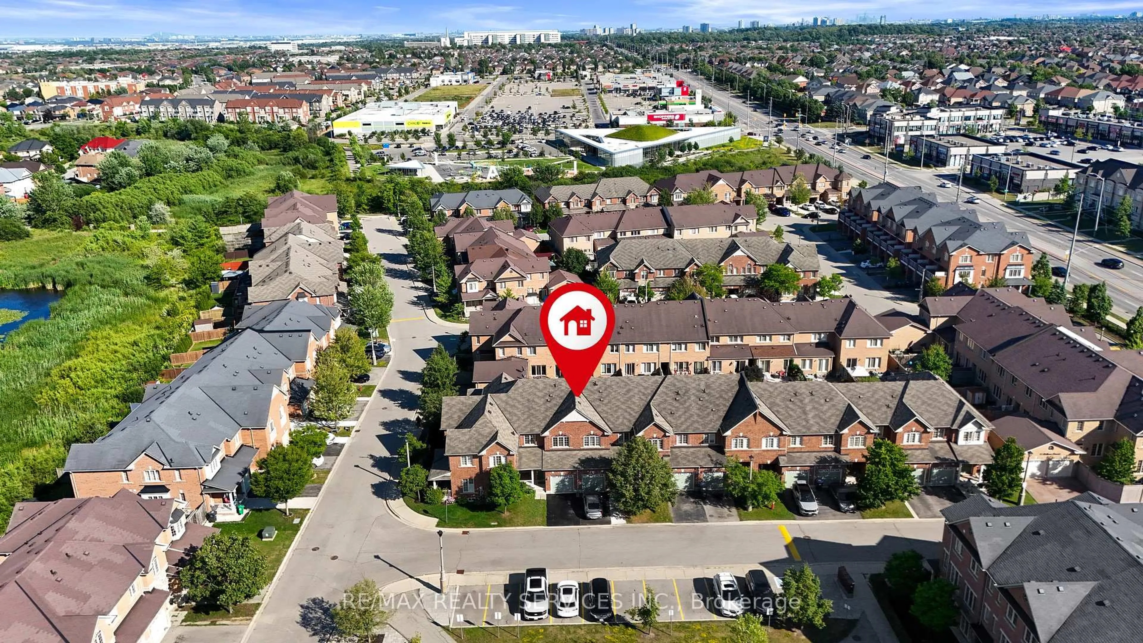 A pic from outside/outdoor area/front of a property/back of a property/a pic from drone, street for 47 Bellhaven Cres, Brampton Ontario L6R 0W6