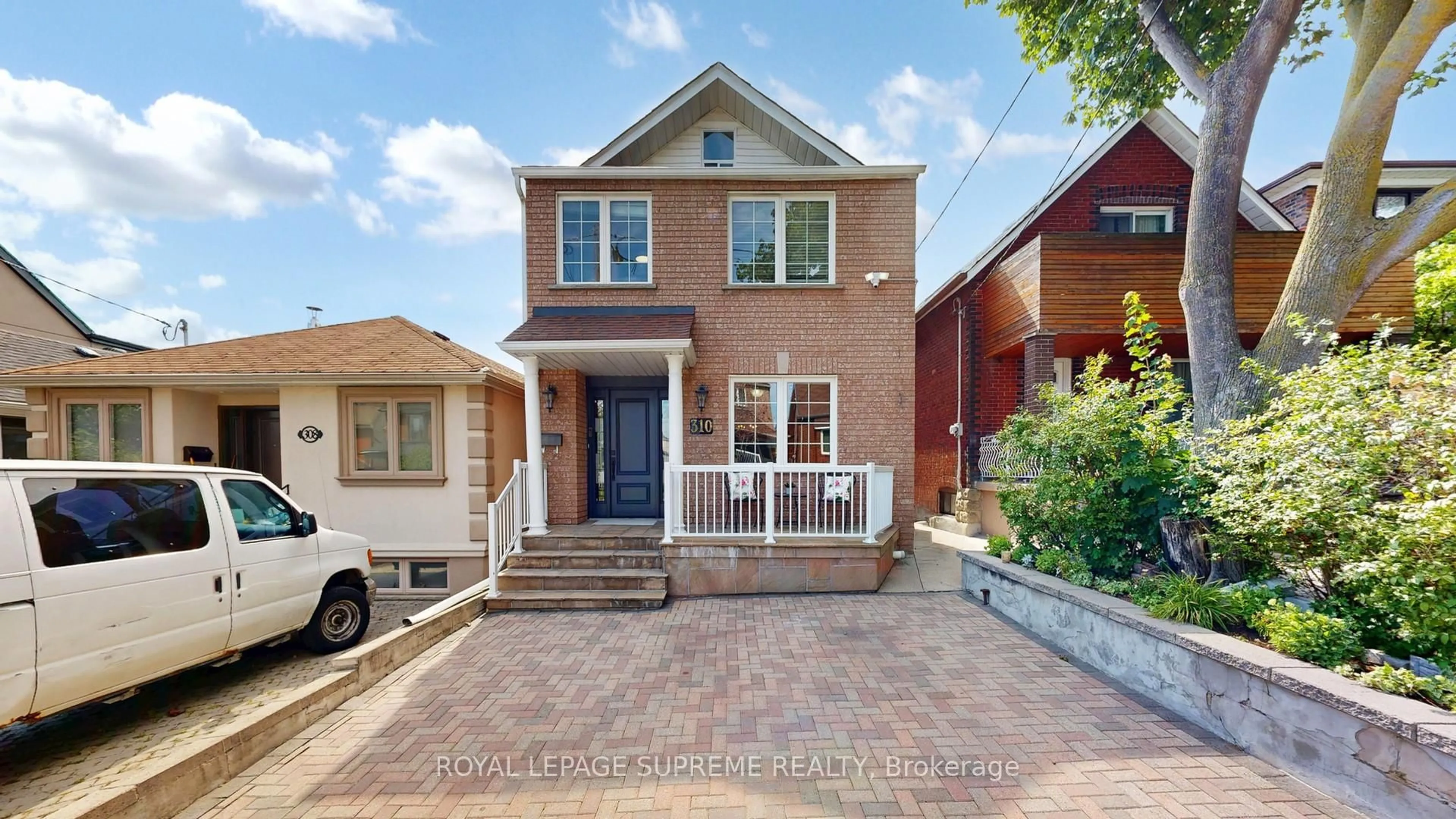 Home with brick exterior material, street for 310 Nairn Ave, Toronto Ontario M6E 4H8