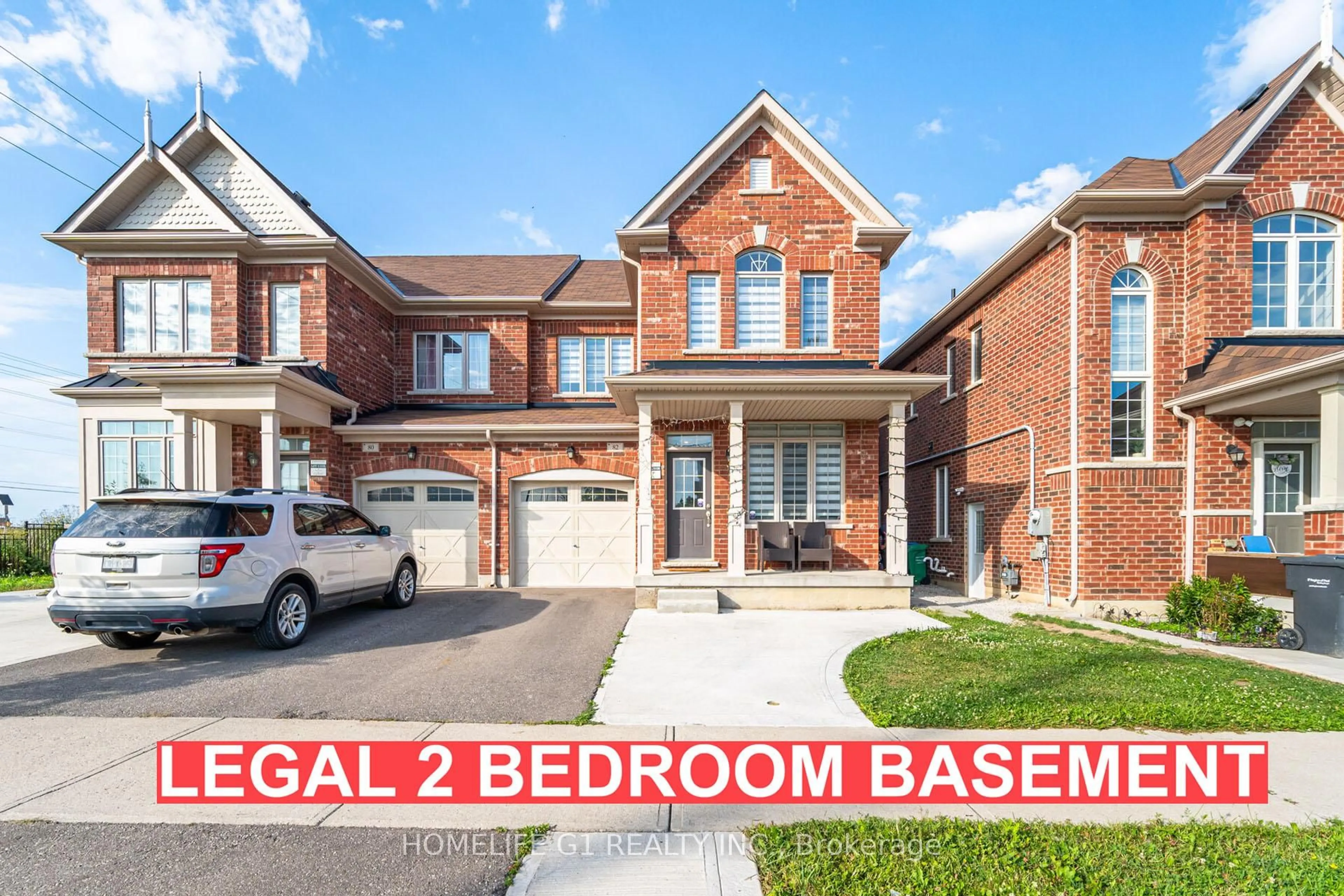 Home with brick exterior material, street for 82 Truro Circ, Brampton Ontario L7A 4E6