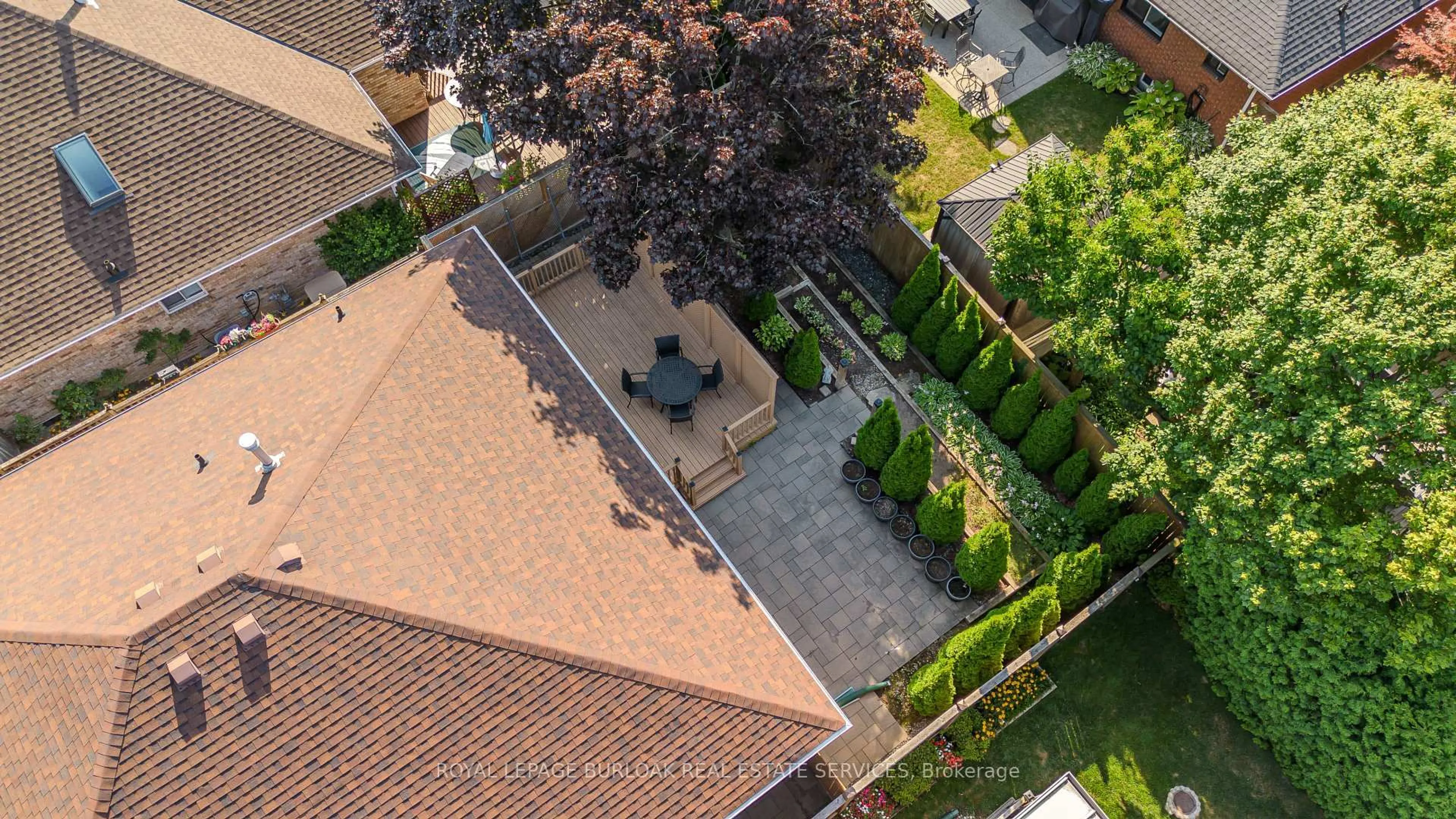 A pic from outside/outdoor area/front of a property/back of a property/a pic from drone, street for 1154 Augustus Dr, Burlington Ontario L7S 2K5