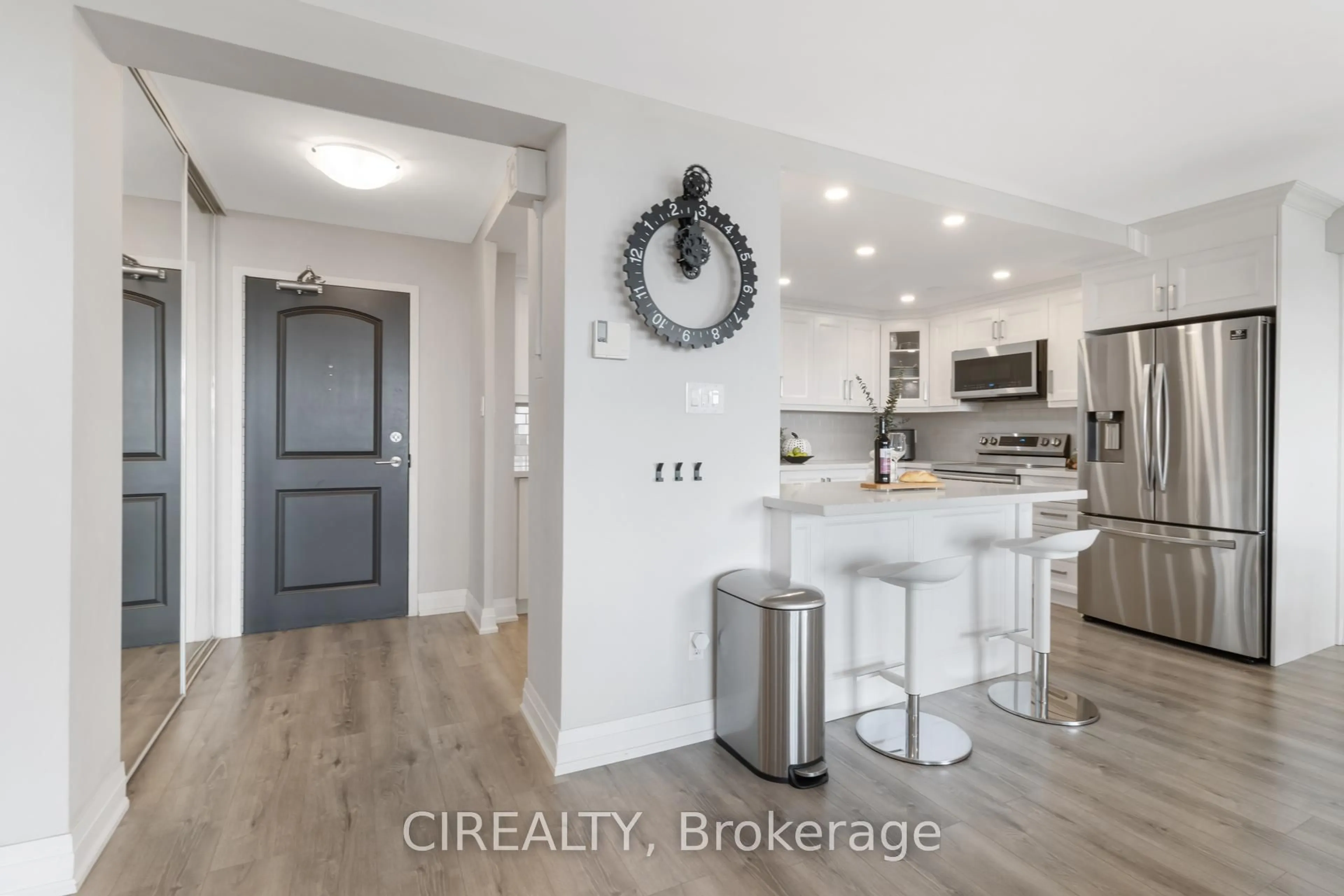 Open concept kitchen, unknown for 511 The West Mall #709, Toronto Ontario M9C 1G5