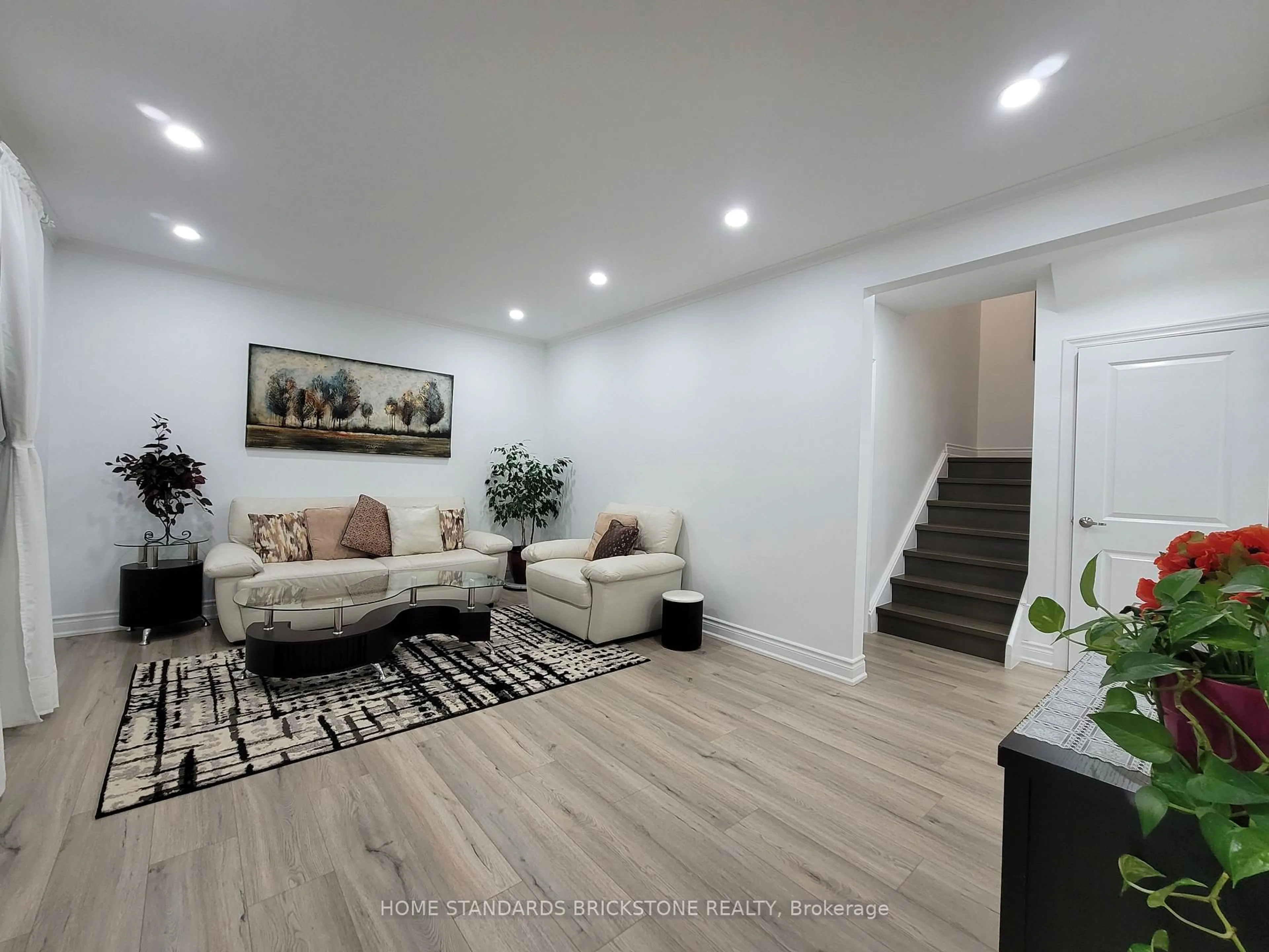 Living room with furniture, unknown for 3 Pakenham Dr, Toronto Ontario M9W 4B2