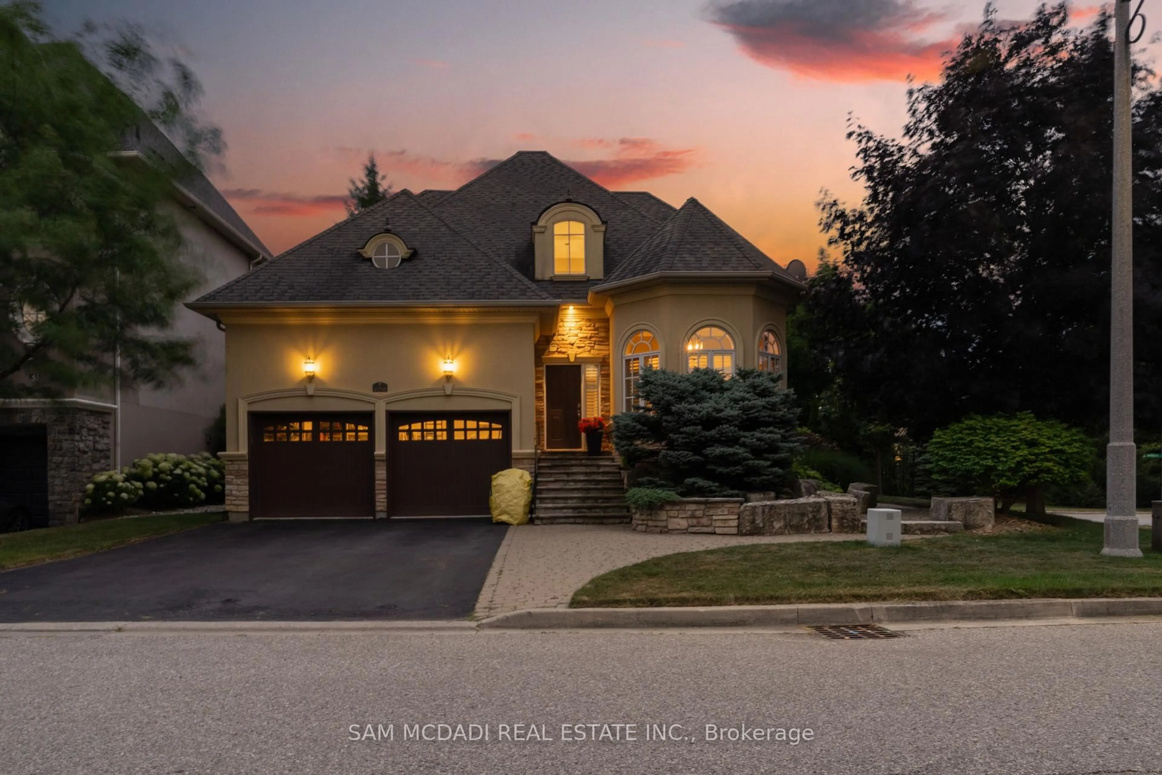 Home with brick exterior material, street for 2258 Providence Rd, Oakville Ontario L6H 6Y9