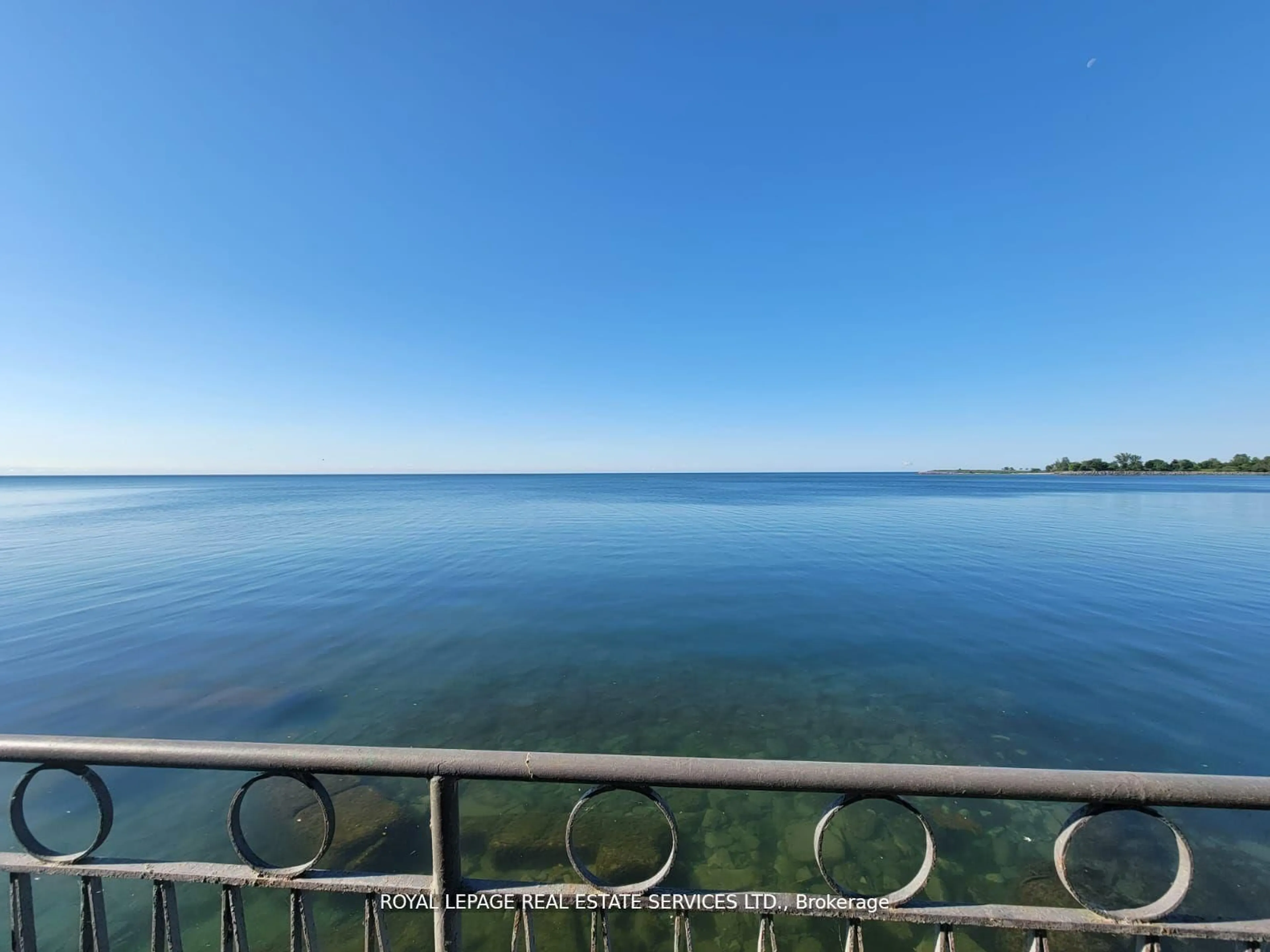 Balcony in the apartment, water/lake/river/ocean view for 135 Lake Shore Dr, Toronto Ontario M8V 2A1