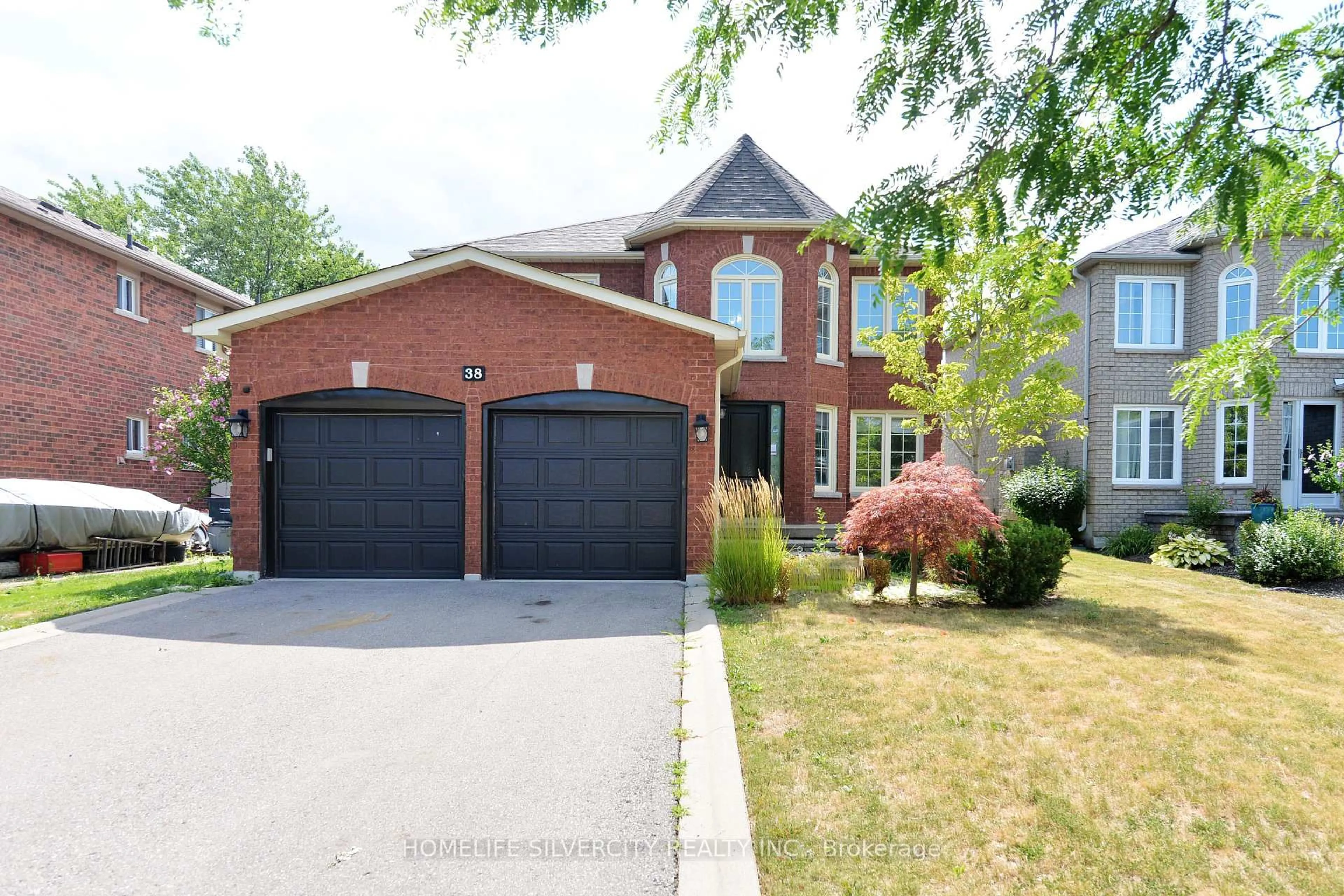Home with brick exterior material, street for 38 ESPOSITO Dr, Caledon Ontario L7E 1T4