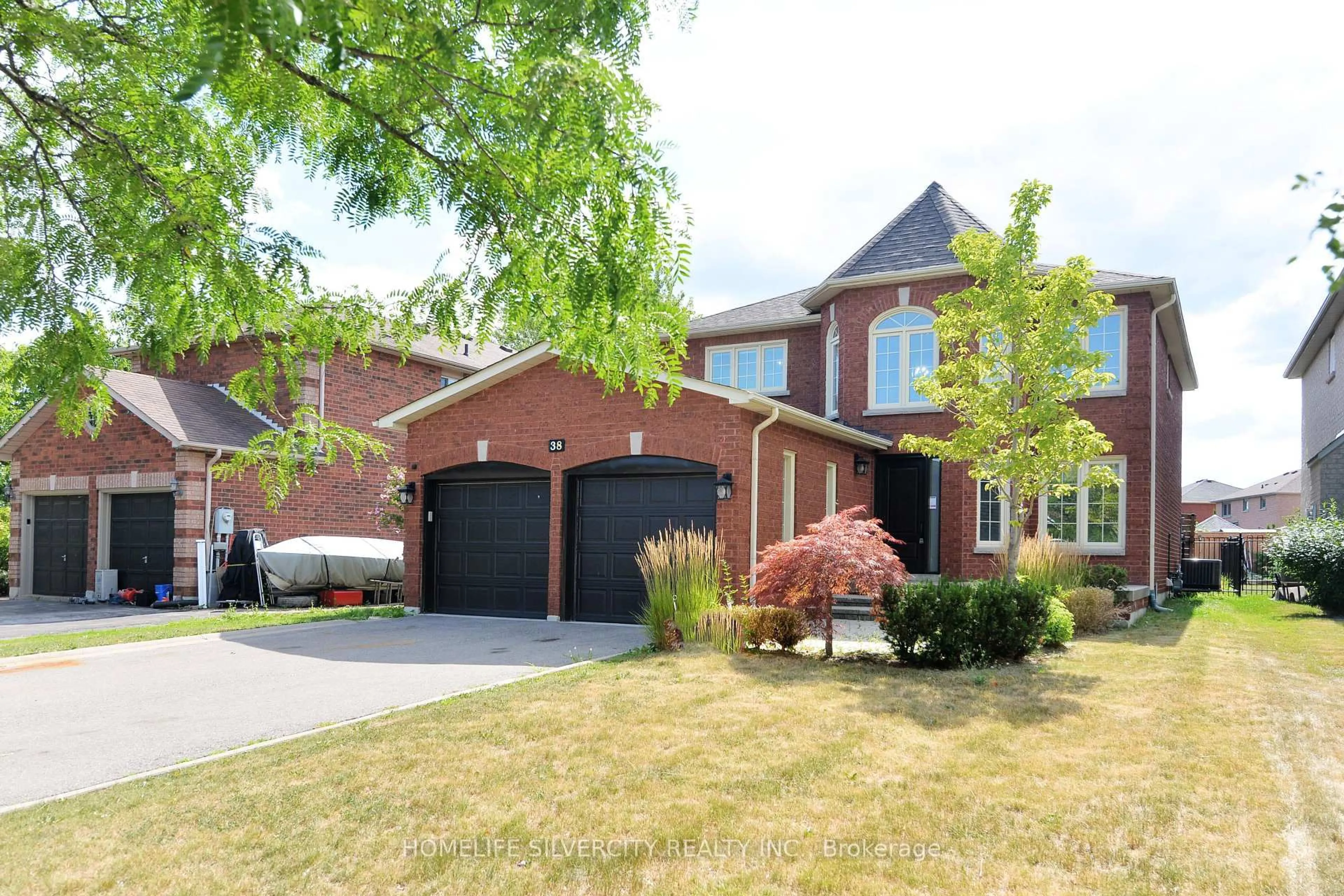Home with brick exterior material, street for 38 ESPOSITO Dr, Caledon Ontario L7E 1T4