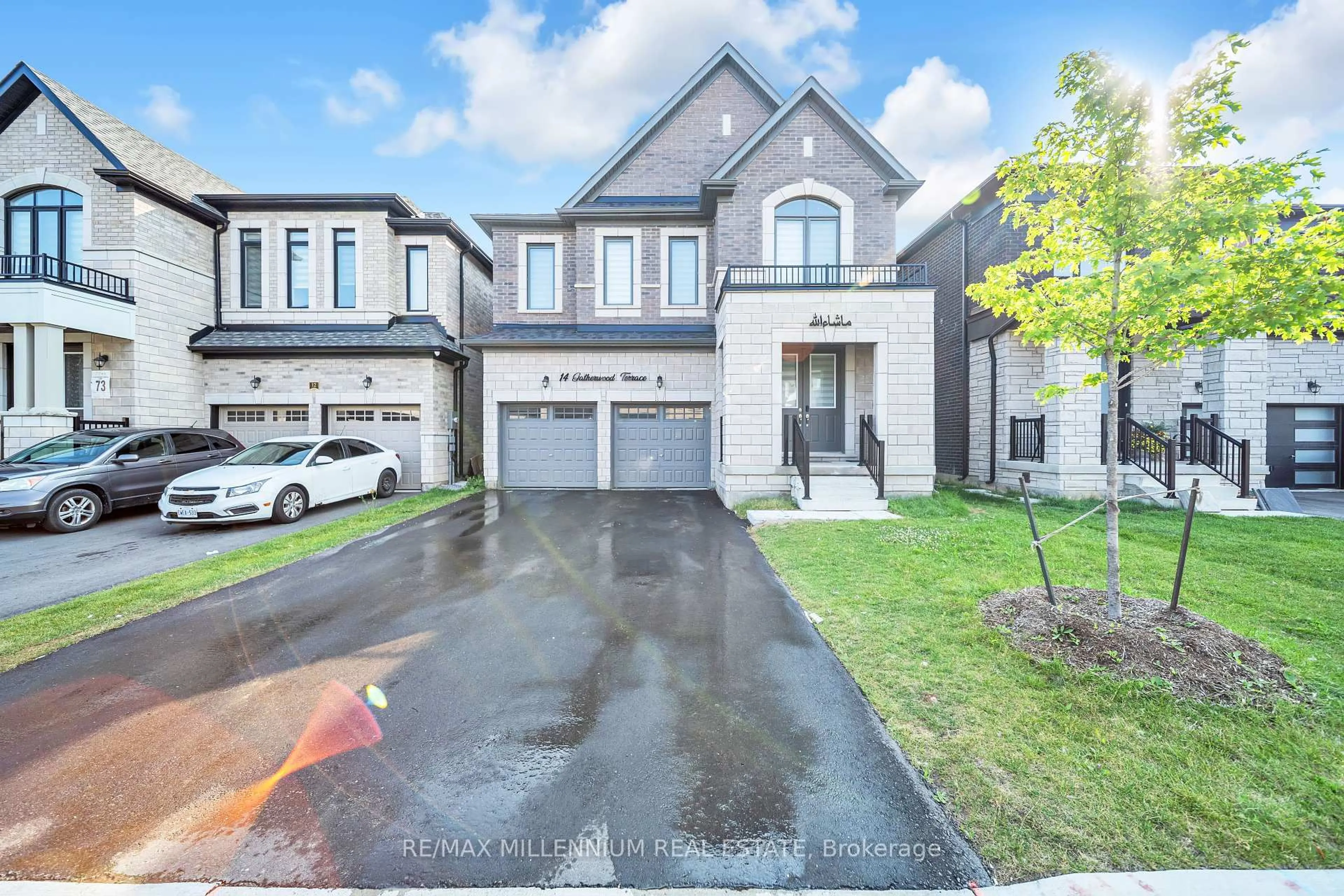 Home with brick exterior material, street for 14 Gatherwood Terr, Caledon Ontario L7C 1Z9