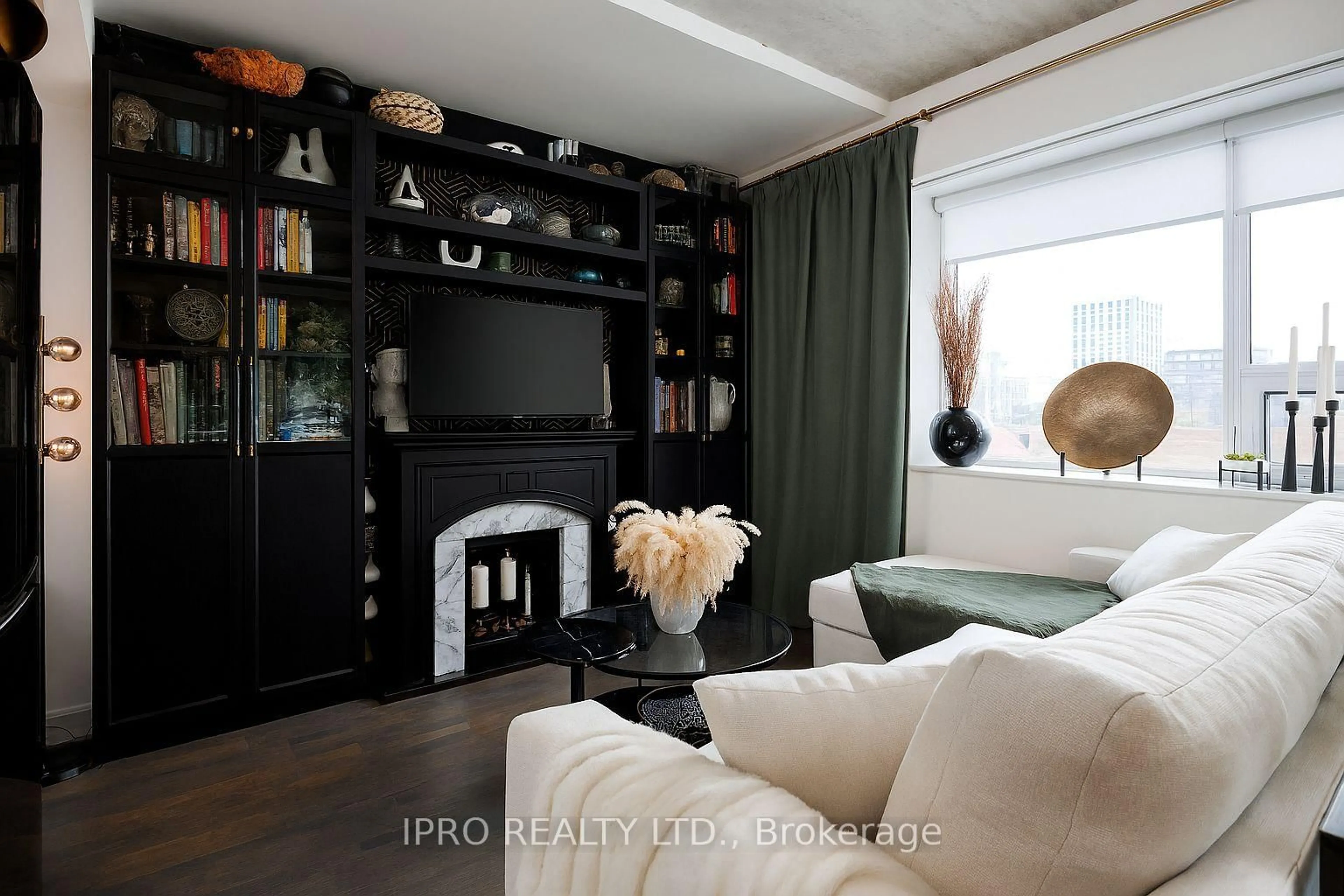 Living room with furniture, unknown for 51 Lady Bank Rd #203, Toronto Ontario M8Z 0C9