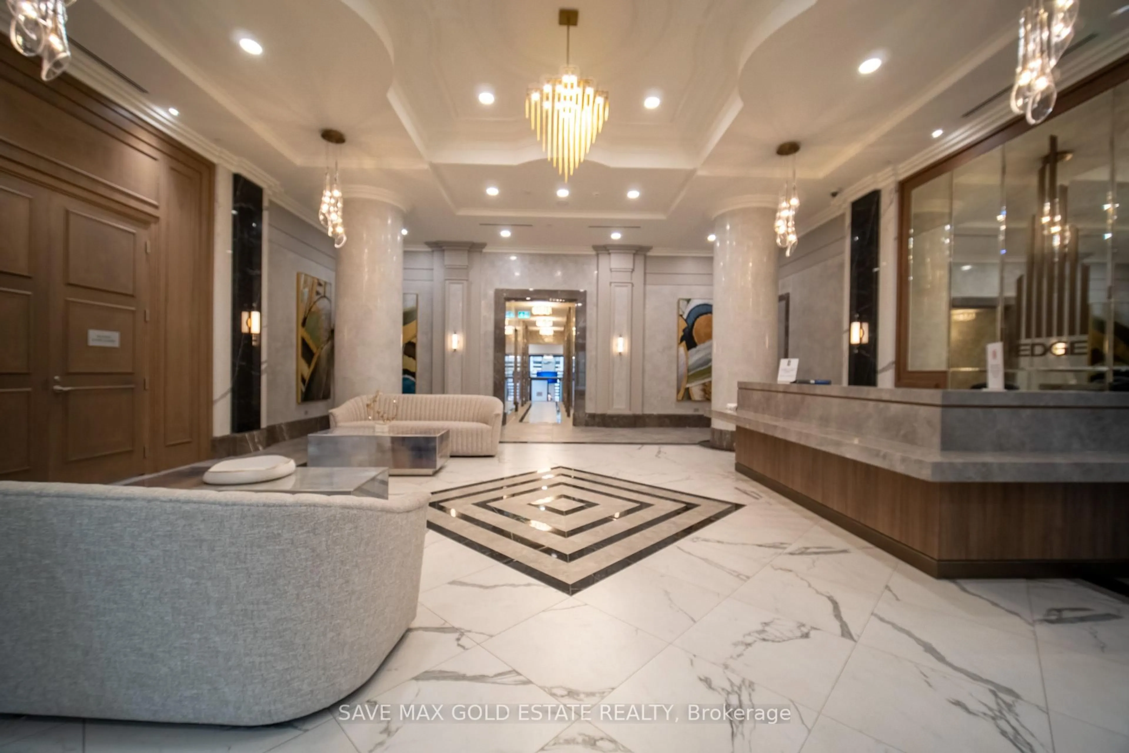 Lobby for 30 Elm Dr #809, Mississauga Ontario L5B 1L9