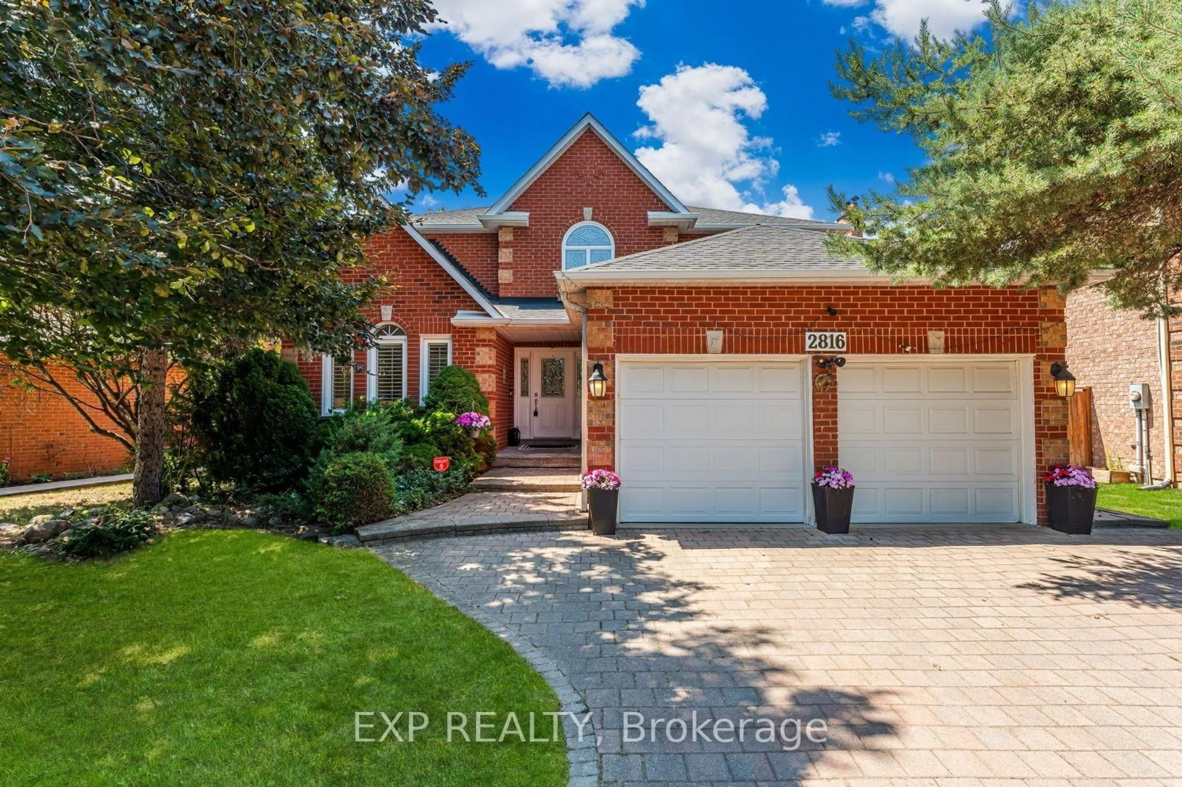 Home with brick exterior material, street for 2816 Rosewood Lane, Oakville Ontario L6J 7M5