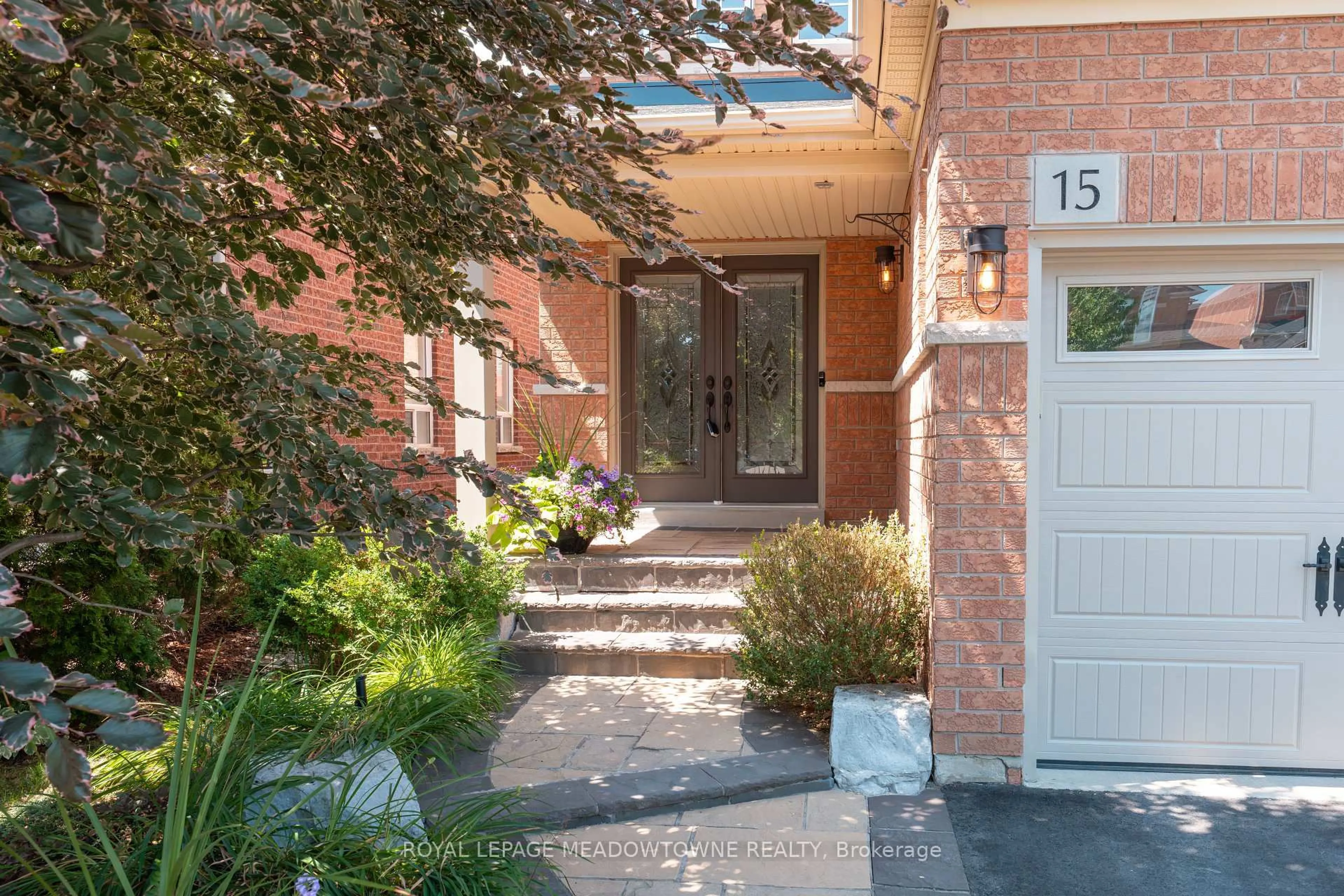 Home with brick exterior material, street for 15 Milfoil St, Halton Hills Ontario L7G 6L9