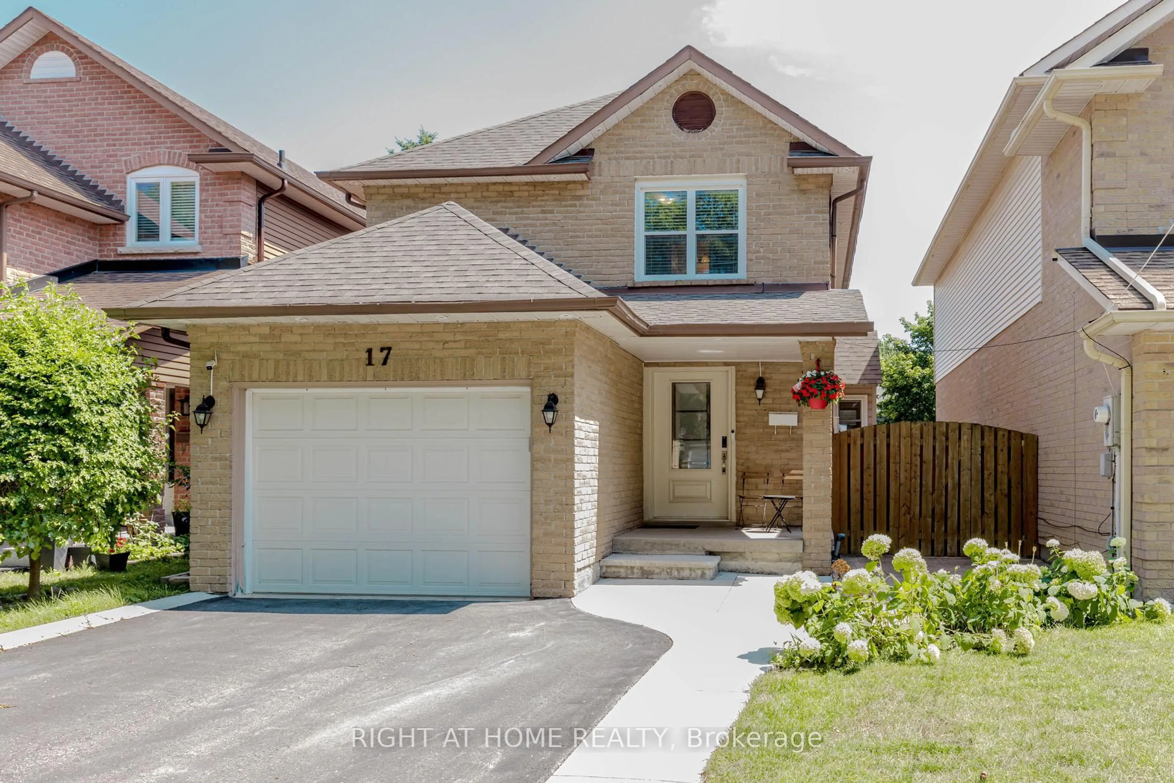 Home with brick exterior material, street for 17 Garden Ave, Brampton Ontario L6X 1M4