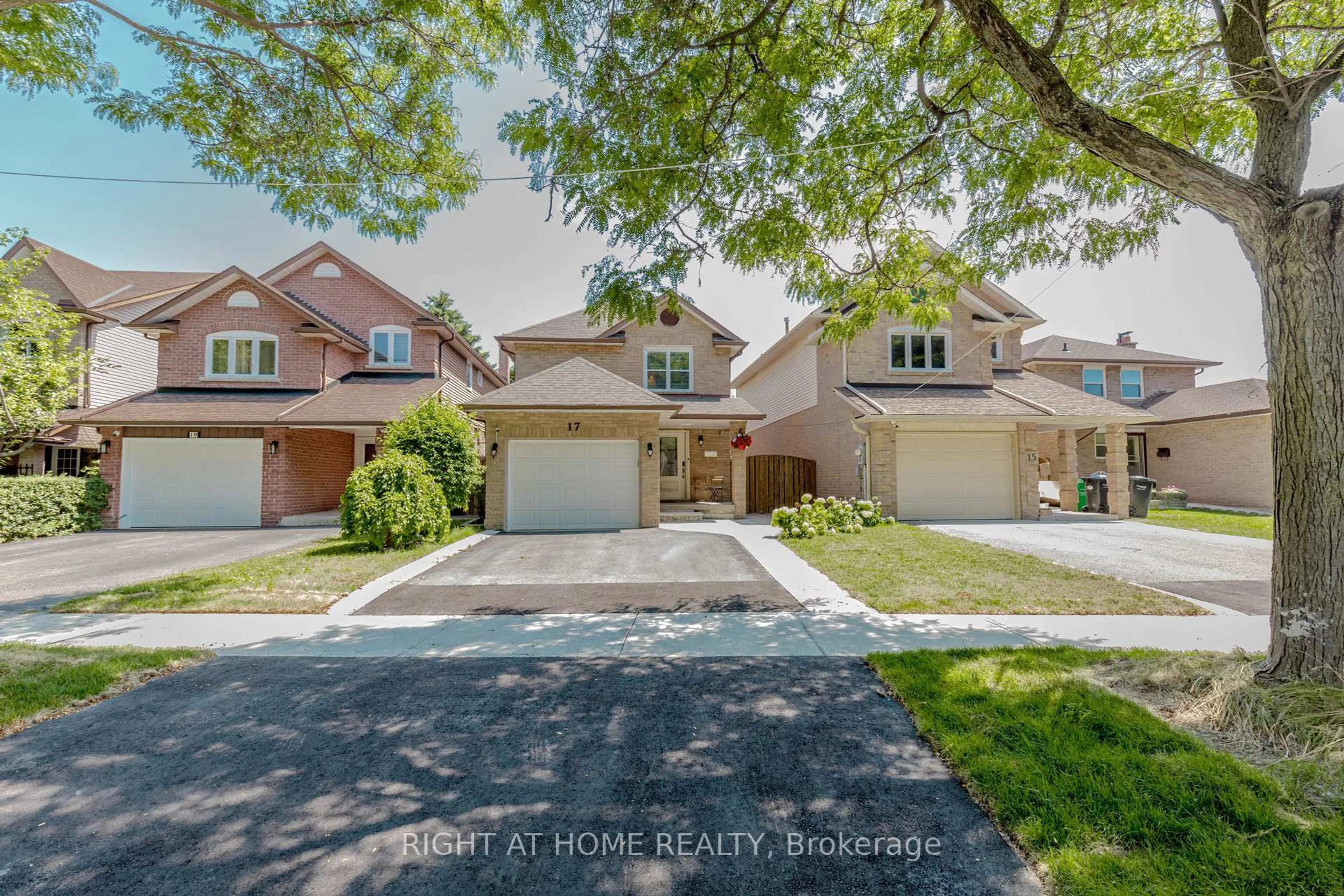A pic from outside/outdoor area/front of a property/back of a property/a pic from drone, street for 17 Garden Ave, Brampton Ontario L6X 1M4