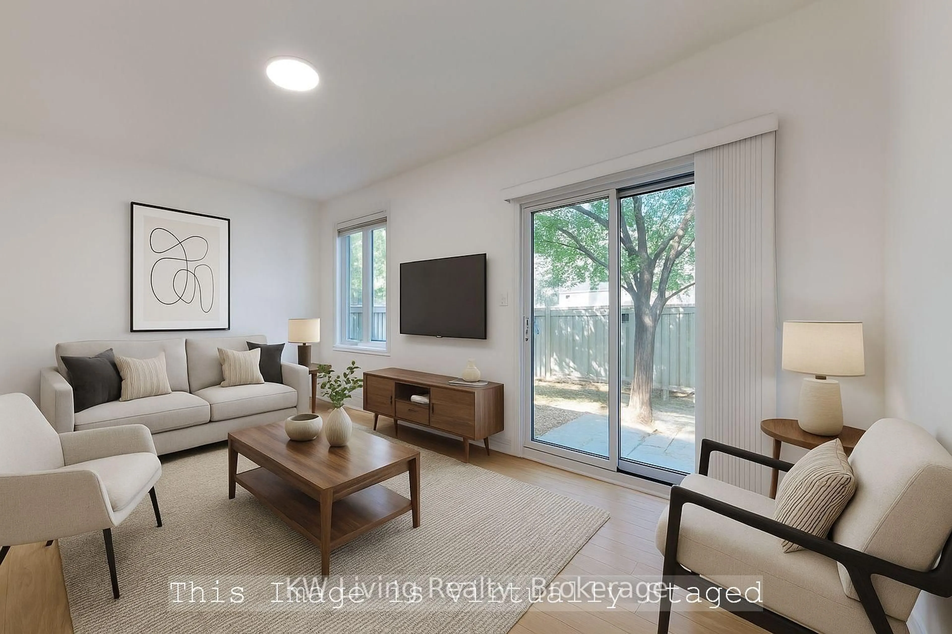 Living room with furniture, unknown for 1015 Galesway Blvd #34, Mississauga Ontario L5V 0A9