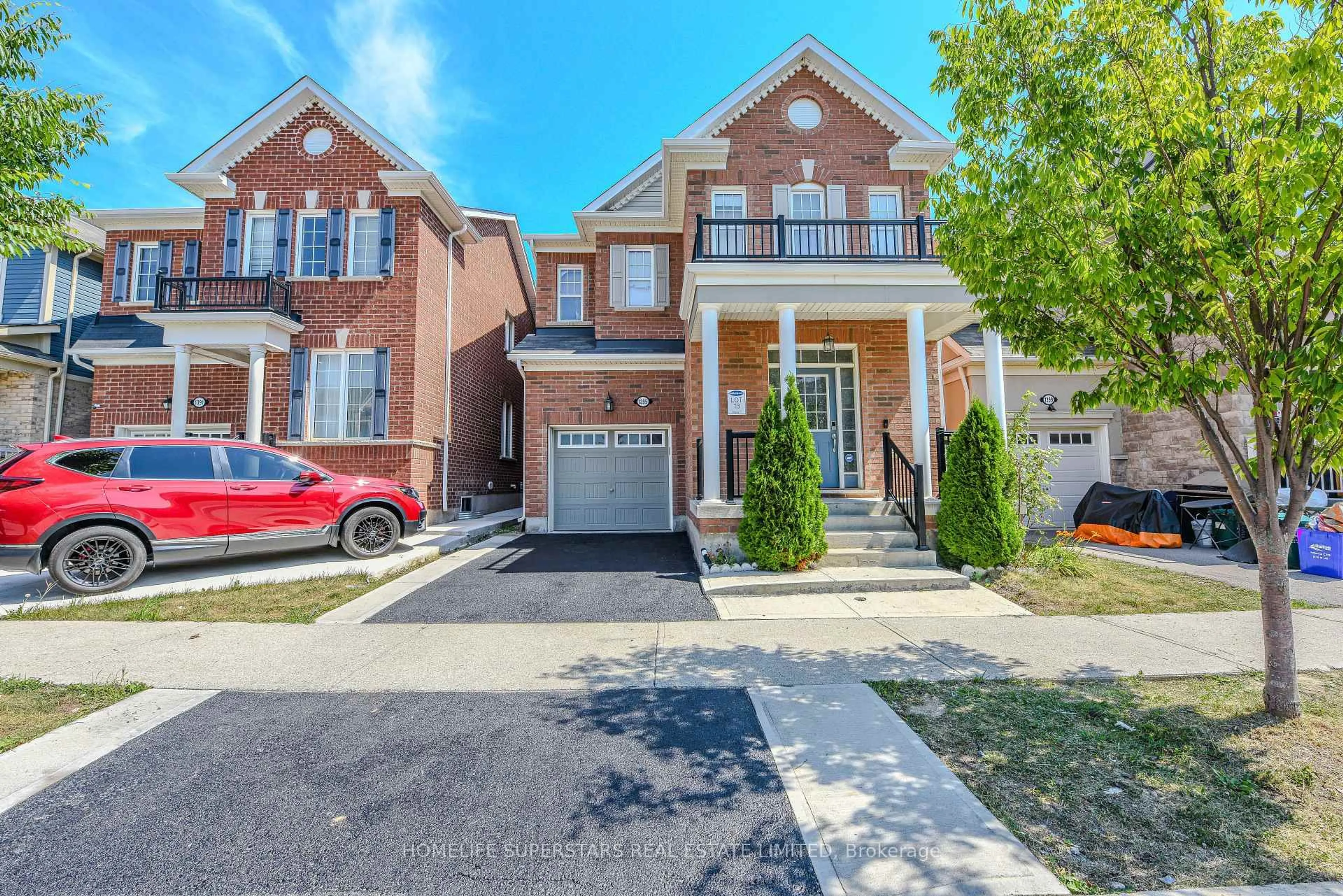 Home with brick exterior material, street for 1395 Chretien St, Milton Ontario L9E 1G7