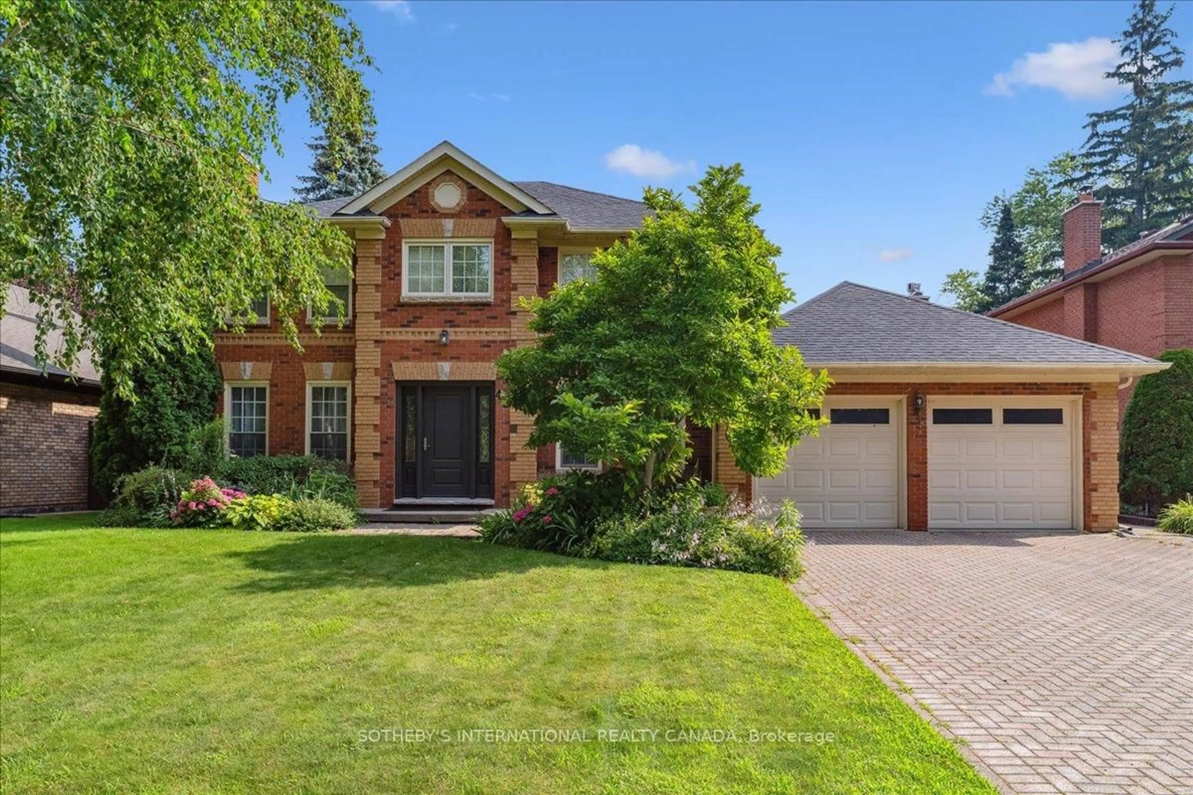 Home with brick exterior material, street for 43 Shore Gardens, Oakville Ontario L6L 5Z2