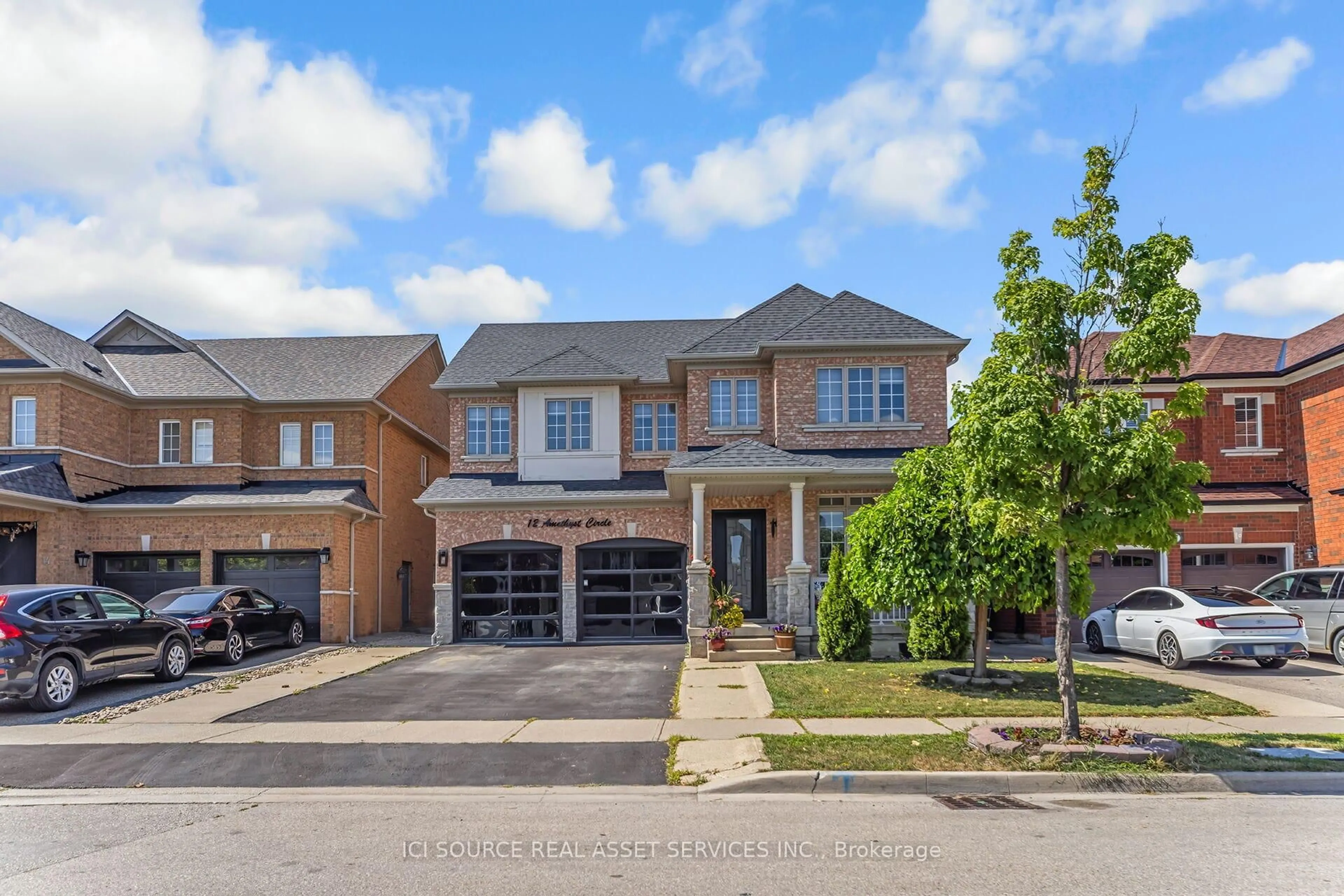 Home with brick exterior material, street for 12 Amethyst Circ, Brampton Ontario L6P 0Z7
