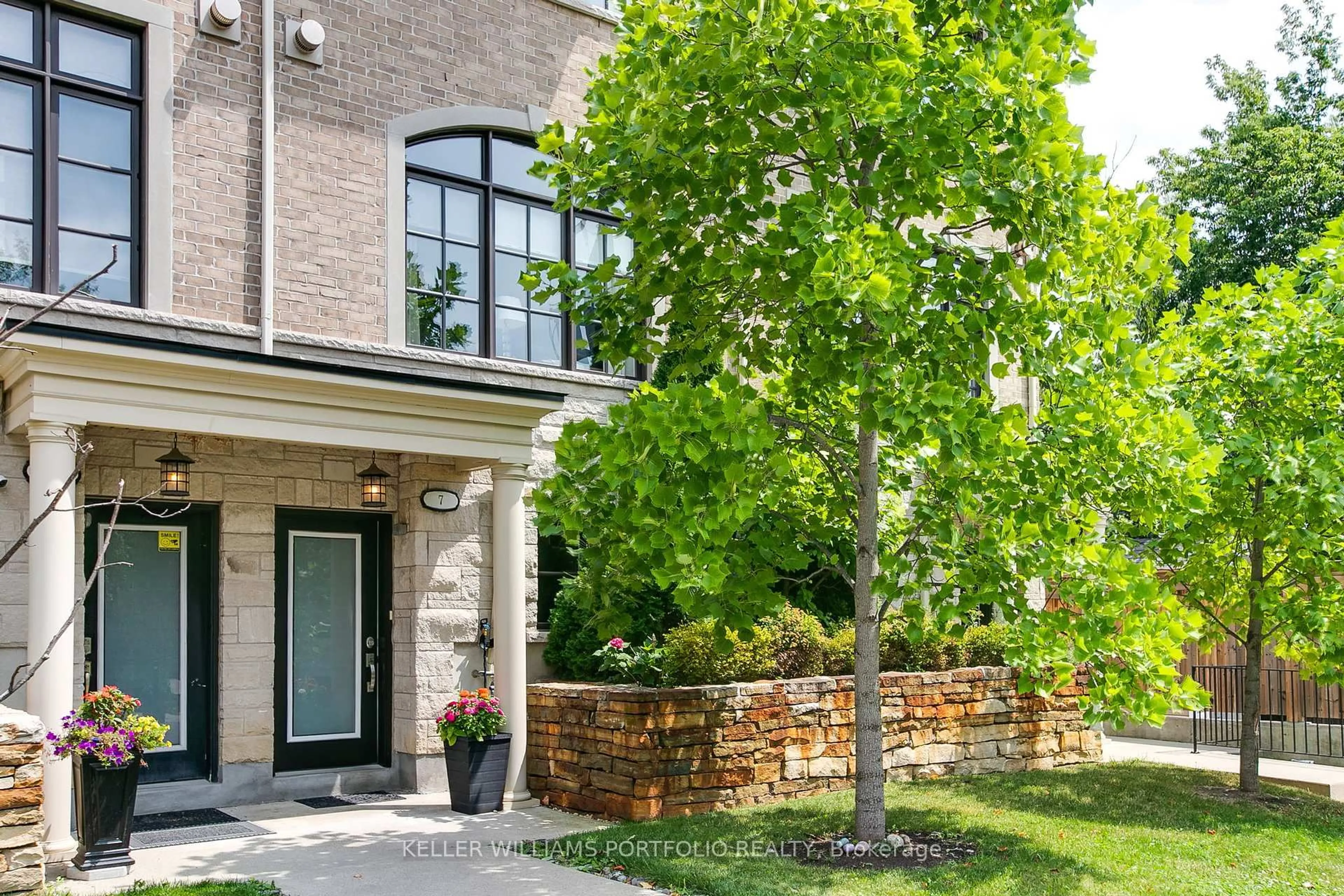 Home with brick exterior material, street for 7 Poplar Ave, Toronto Ontario M9B 3P8