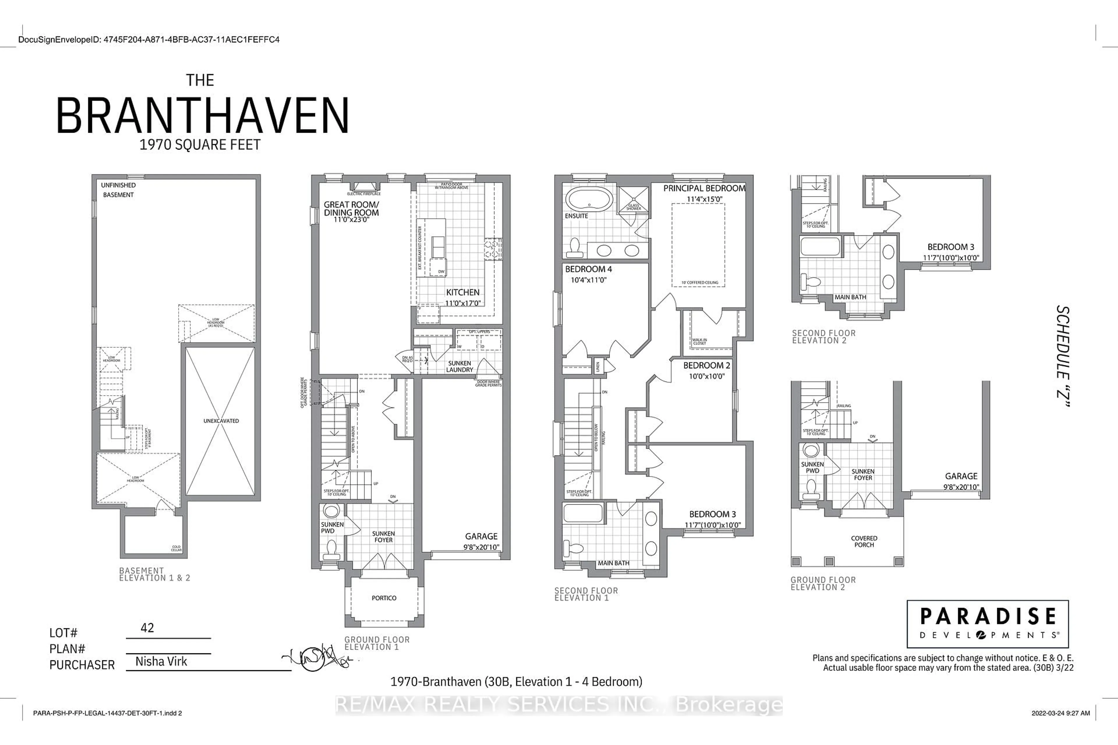 Floor plan for 34 Sapwood Cres, Brampton Ontario L6Z 1W5