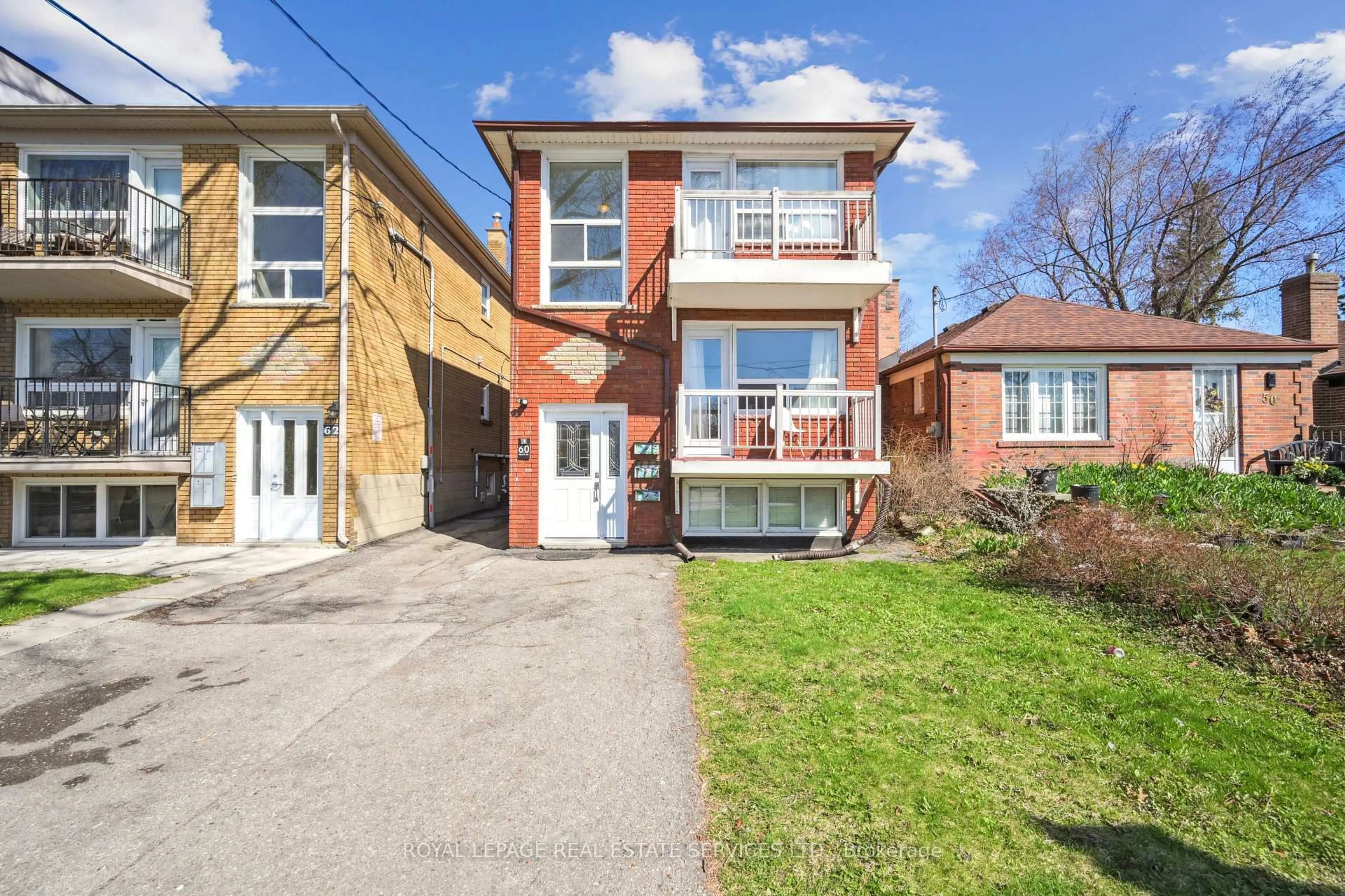 Home with brick exterior material, street for 60 Murrie St, Toronto Ontario M8V 1X7