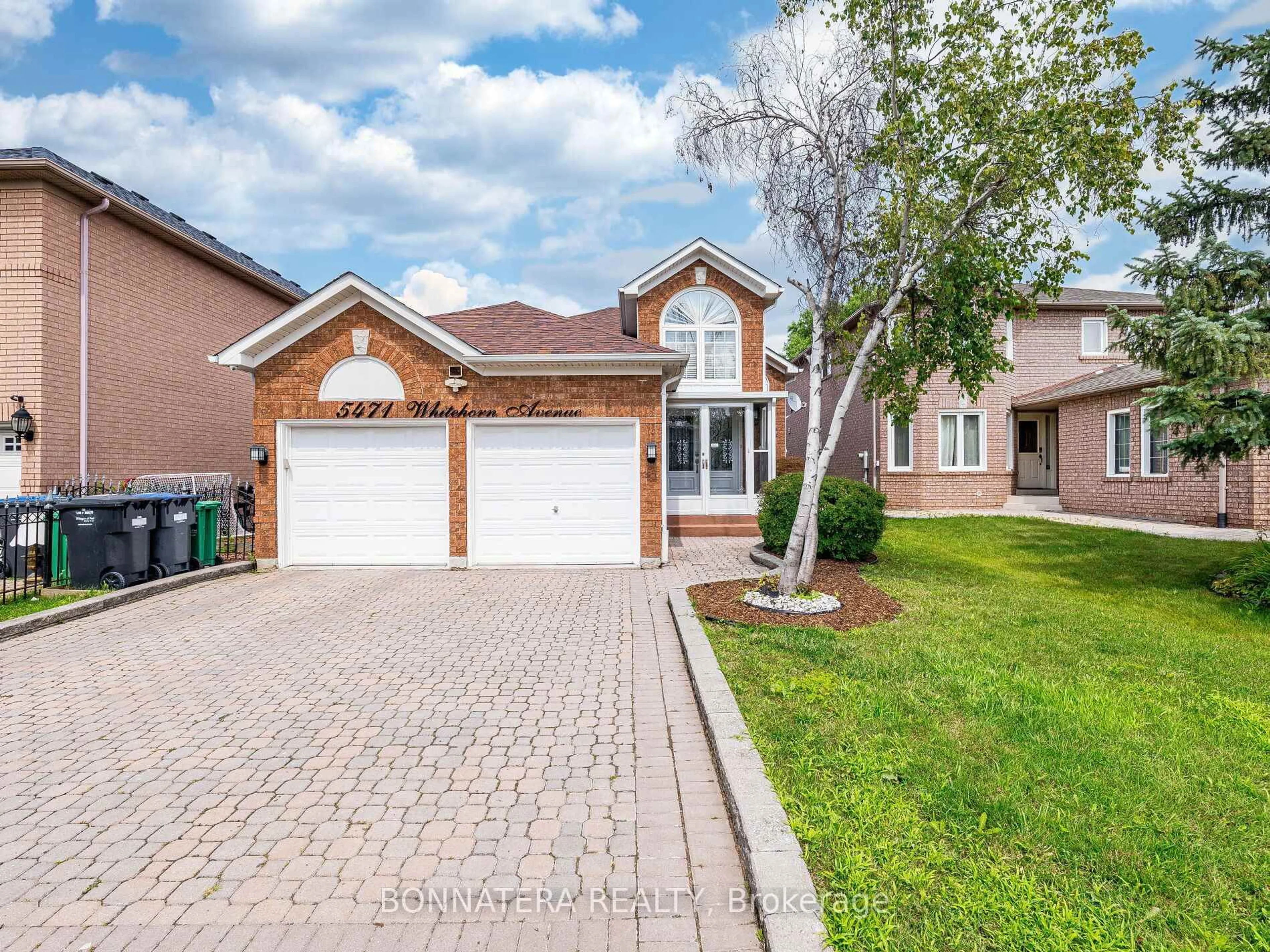 Home with brick exterior material, street for 5471 Whitehorn Ave, Mississauga Ontario L5V 1V5