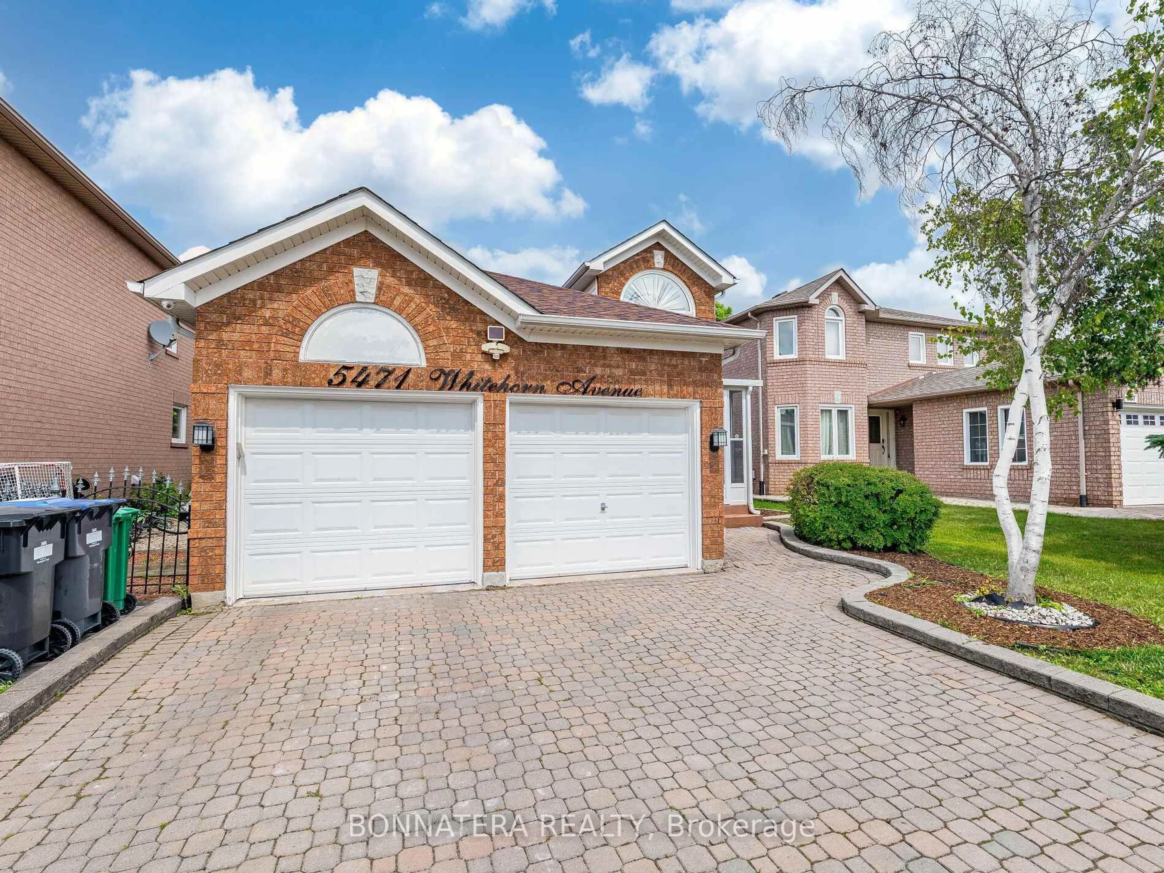 Home with brick exterior material, street for 5471 Whitehorn Ave, Mississauga Ontario L5V 1V5