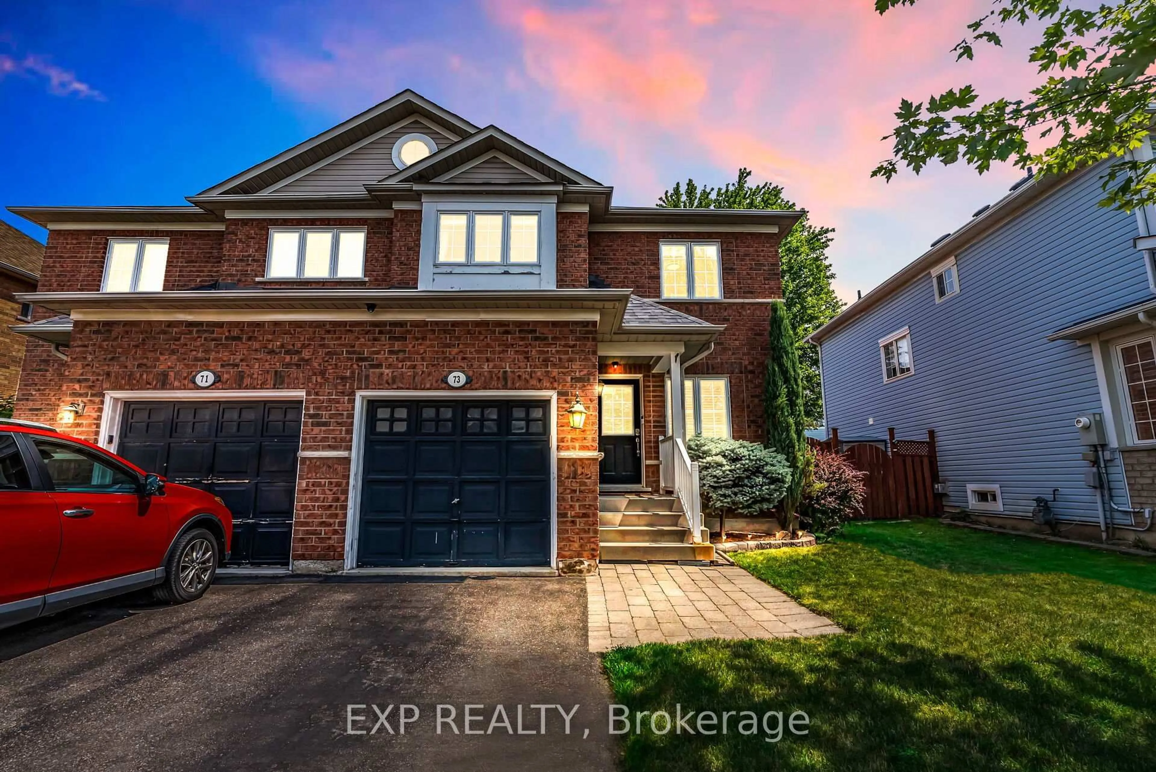 Home with brick exterior material, street for 73 Viceroy Cres, Brampton Ontario L7A 1V4