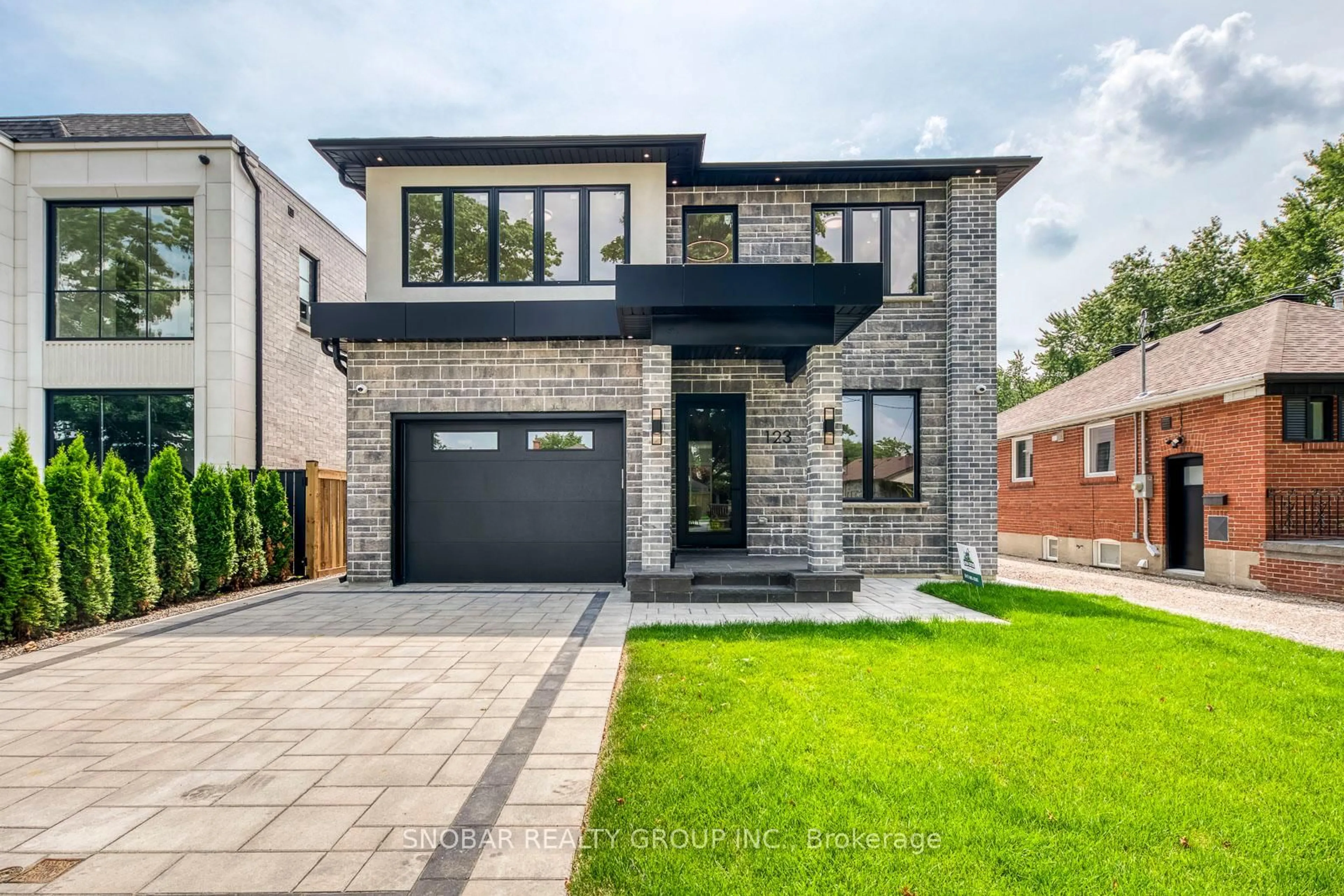Home with brick exterior material, street for 123 Edgecroft Rd, Toronto Ontario M8Z 2C2